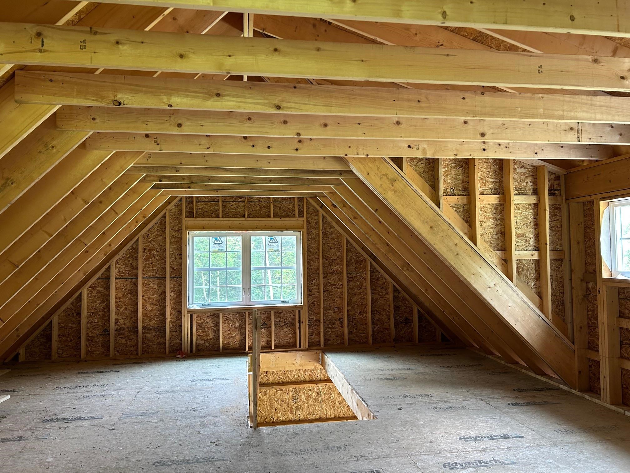 as apartment over stable.