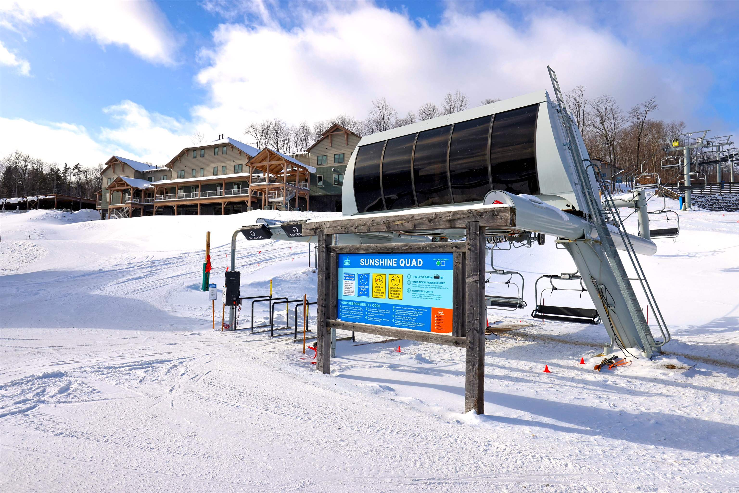 hop on the "never crowded" ski lift 23412624