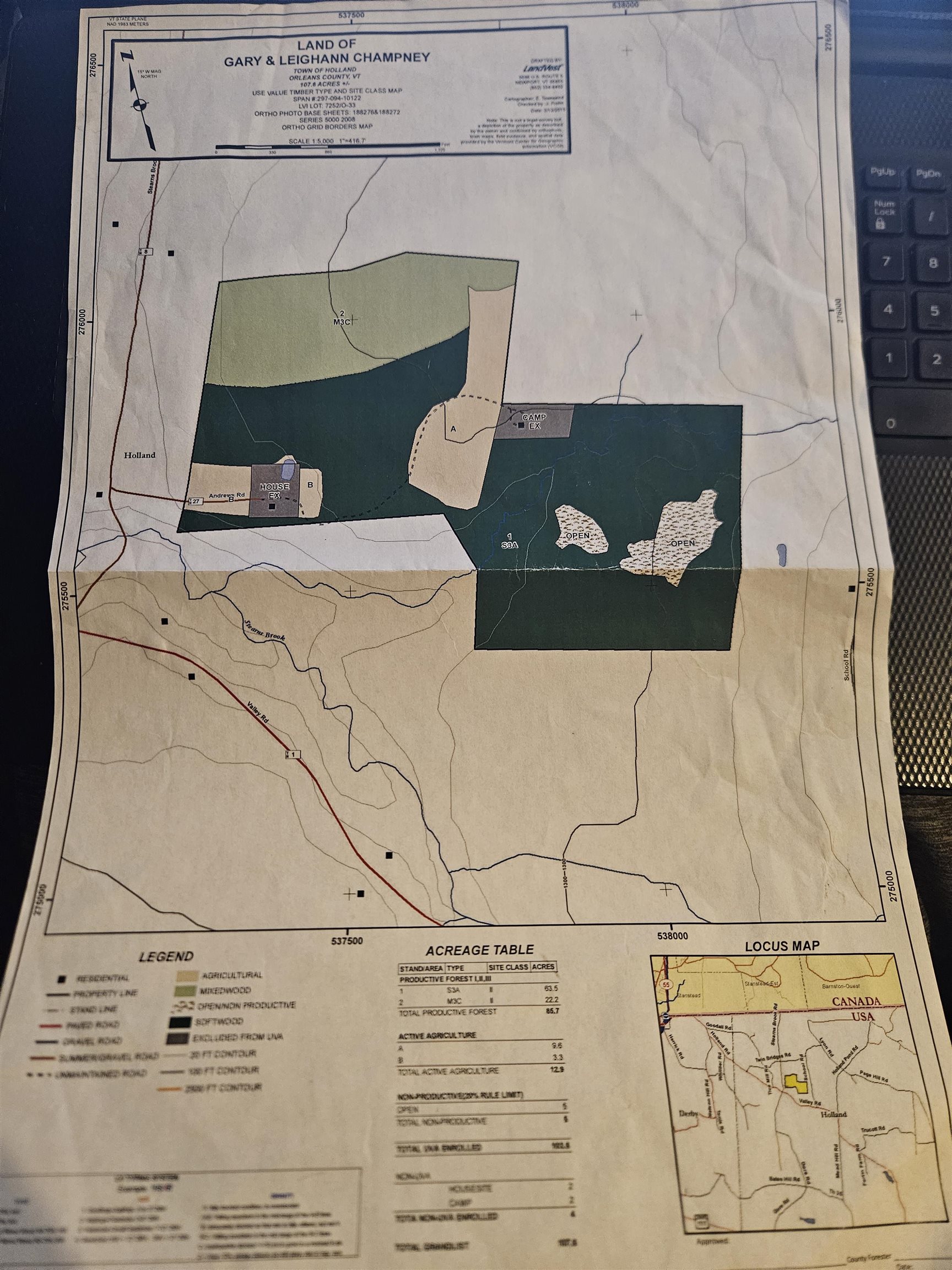 Homes for sale in Holland, VT | 0 Andrews Rd, Holland, VT 05830 | MLS# 5046314