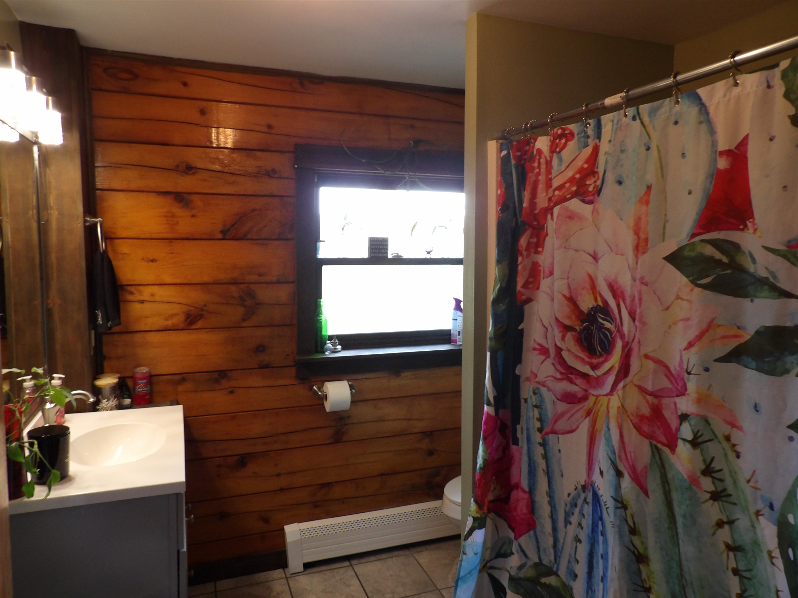 Full bath on first floor