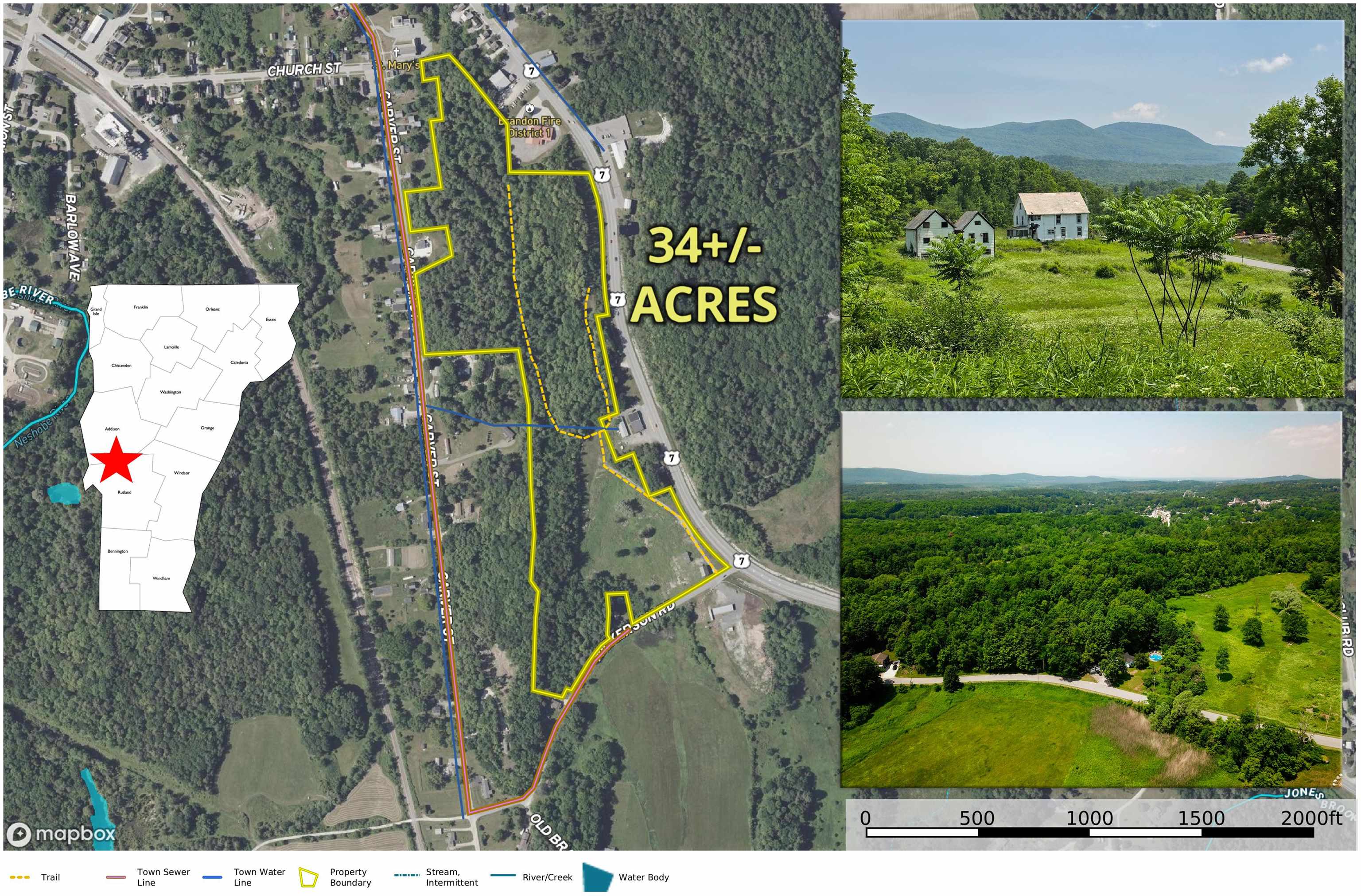 Brandon VT Commercial Property for sale $$875,000 