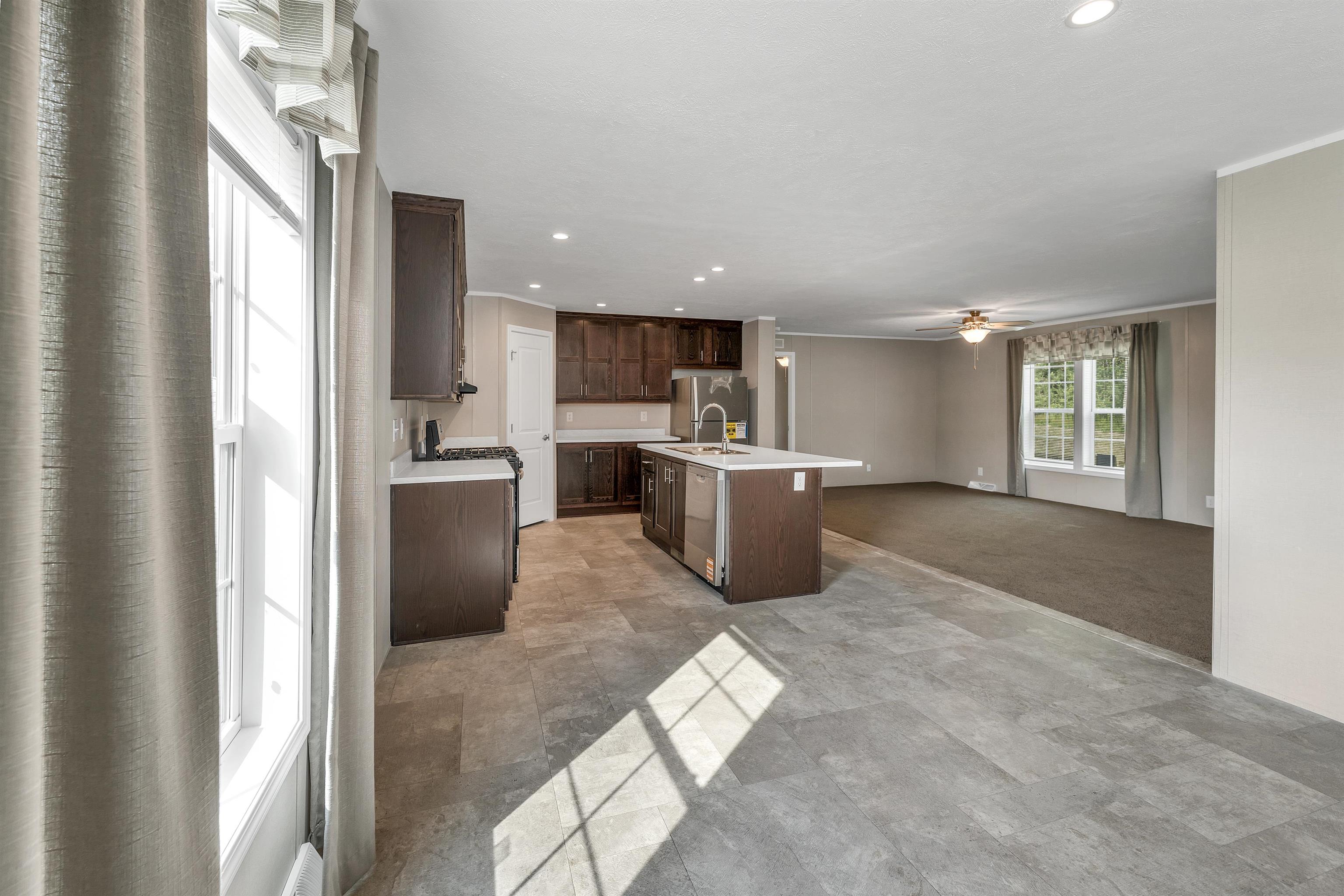 OPEN CONCEPT KITCHEN LIVING ROOM