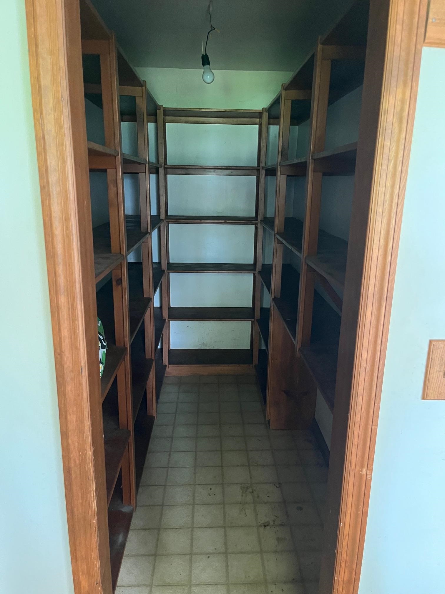 Walk in Pantry near Kitchen/Dining Room
