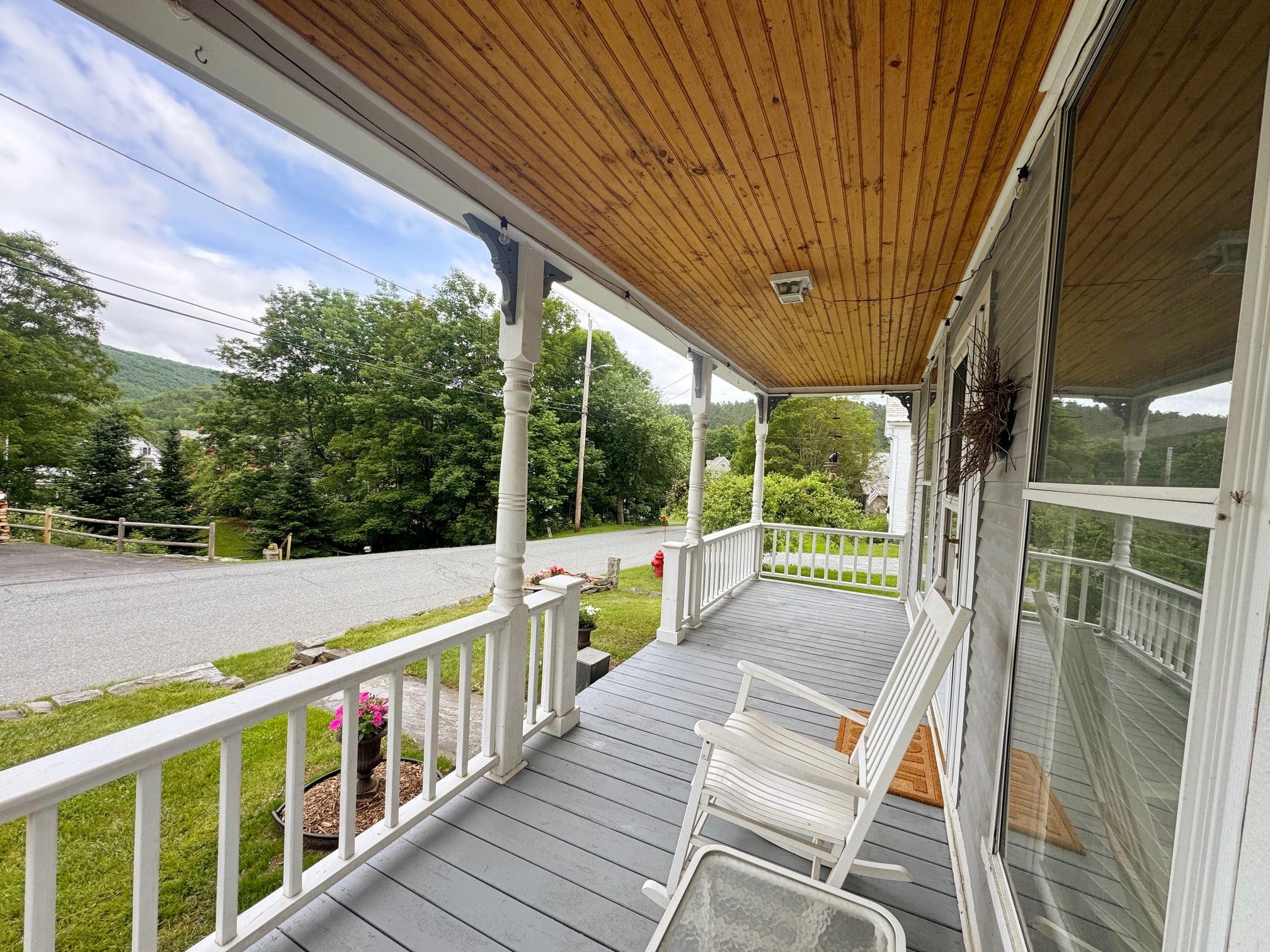 Front porch living is the best kind of living