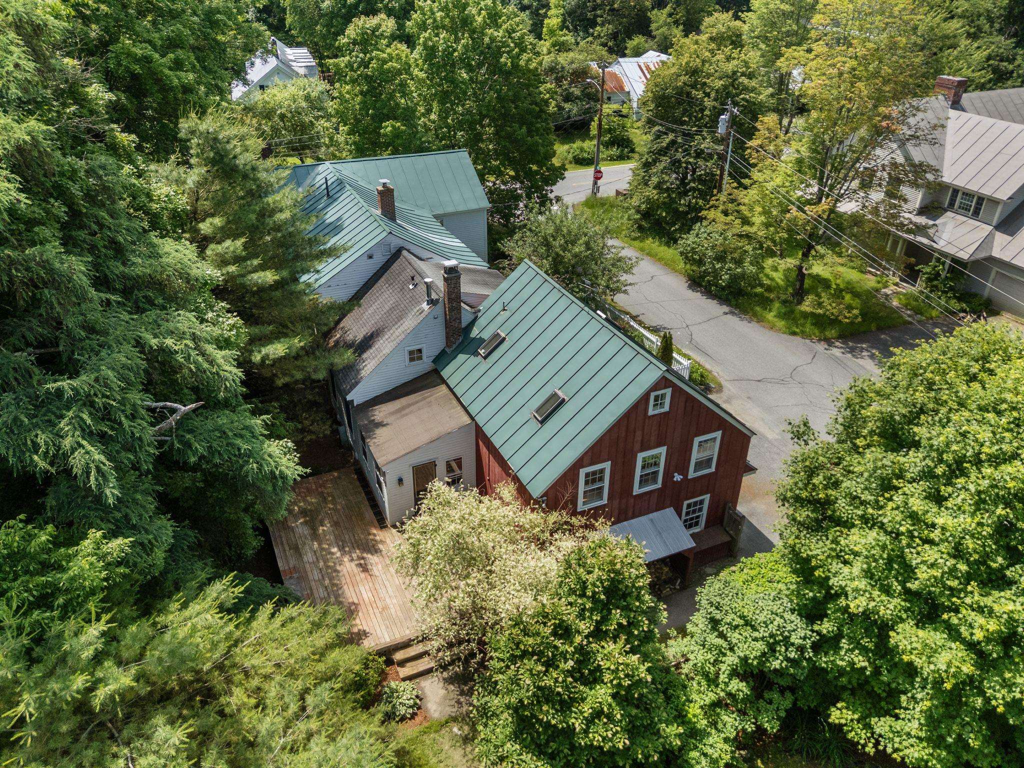 Aerial of back of house