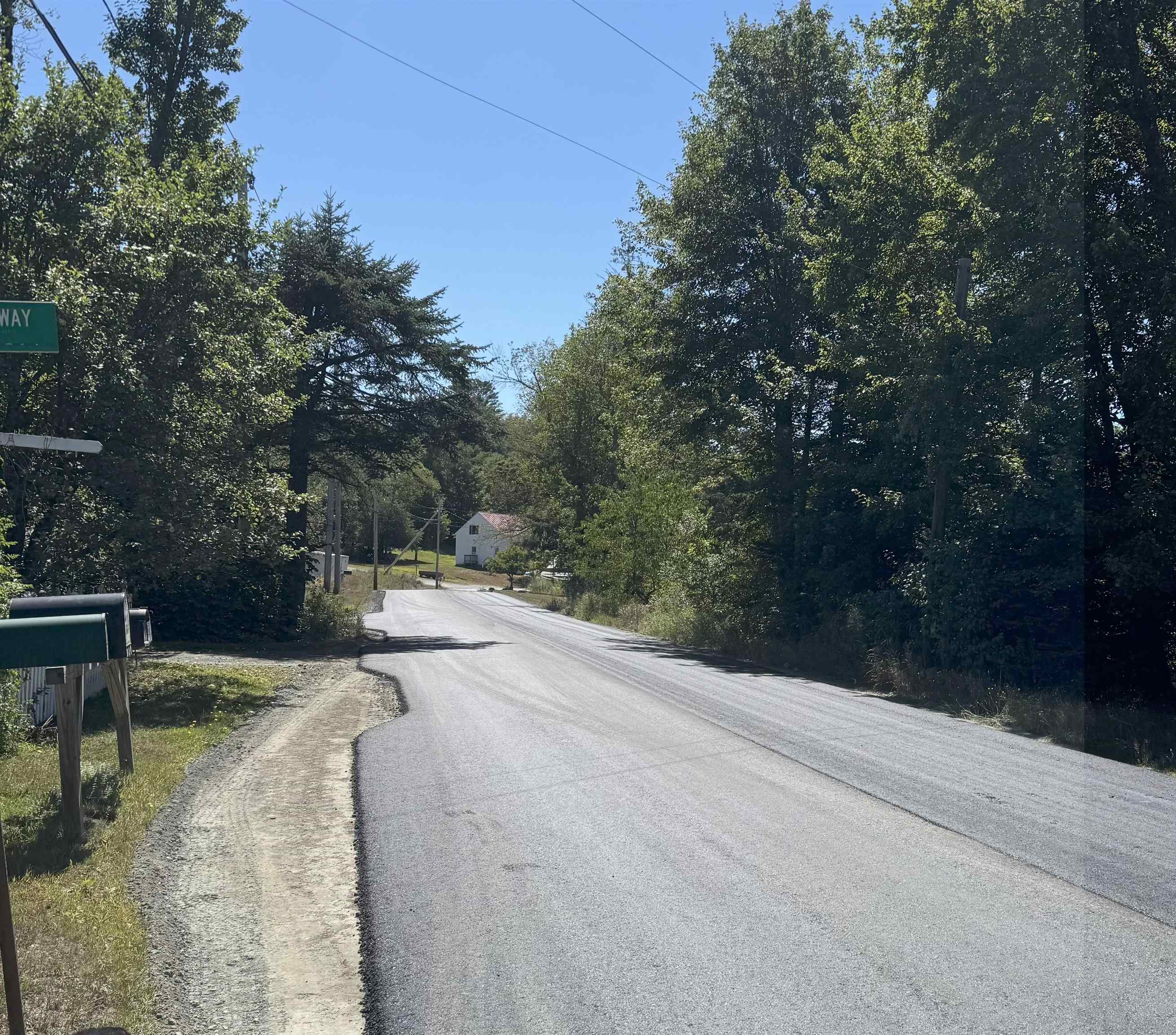 Newly Paved Town Road