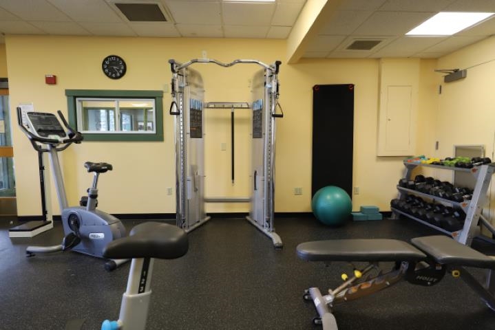 Gym with variety of equipment 23534011