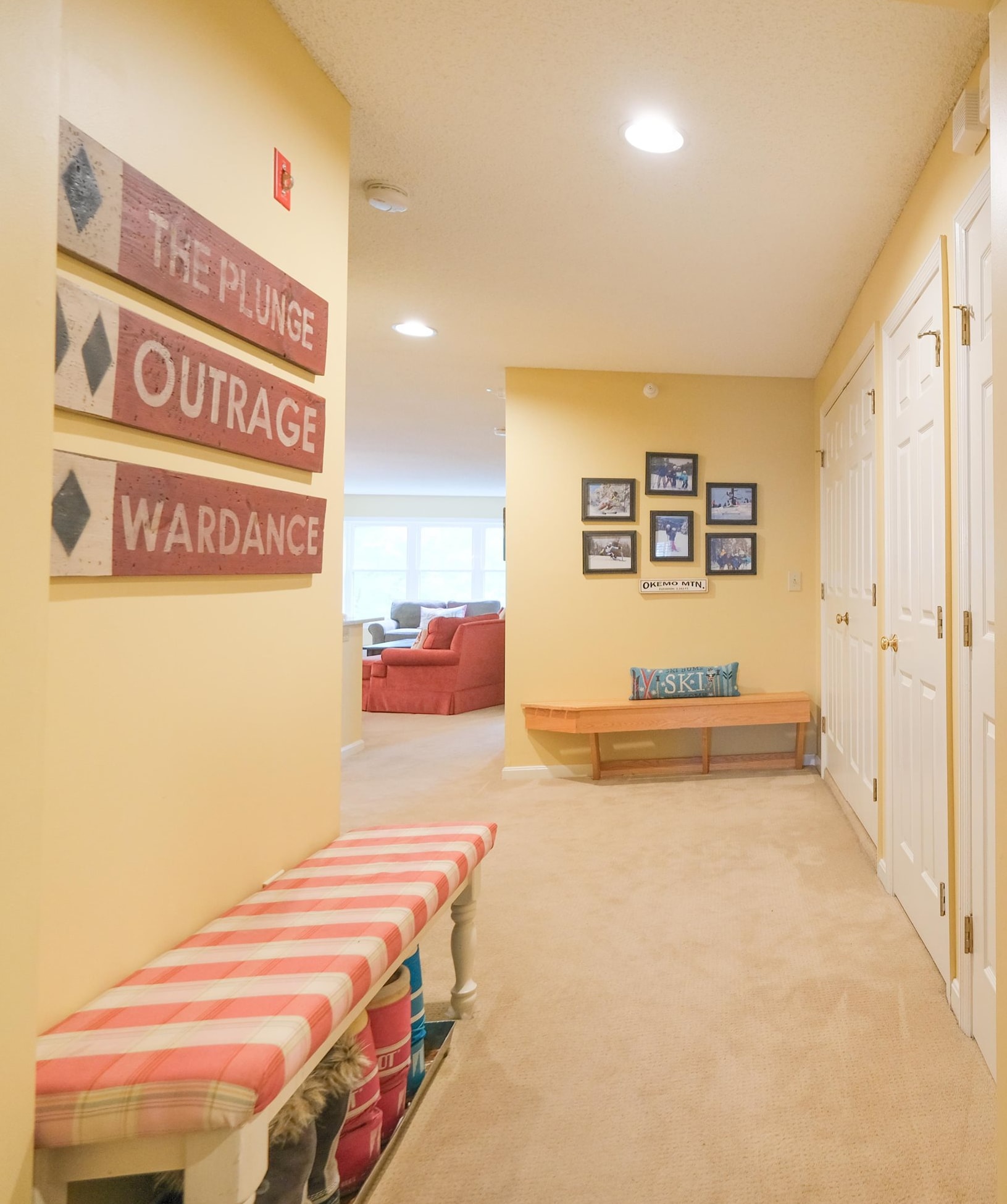 Plenty of closet space and laundry closet 23567385