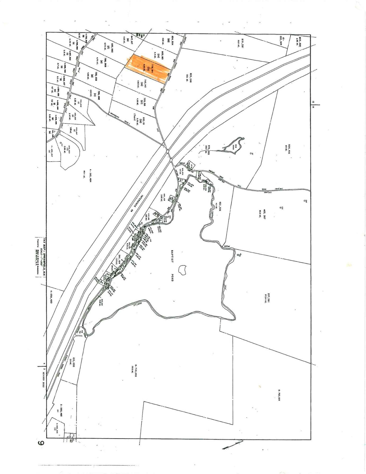 SPRINGFIELD NH LAND  for sale $$64,000 | 4.6 Acres  | Price Per Acre $0