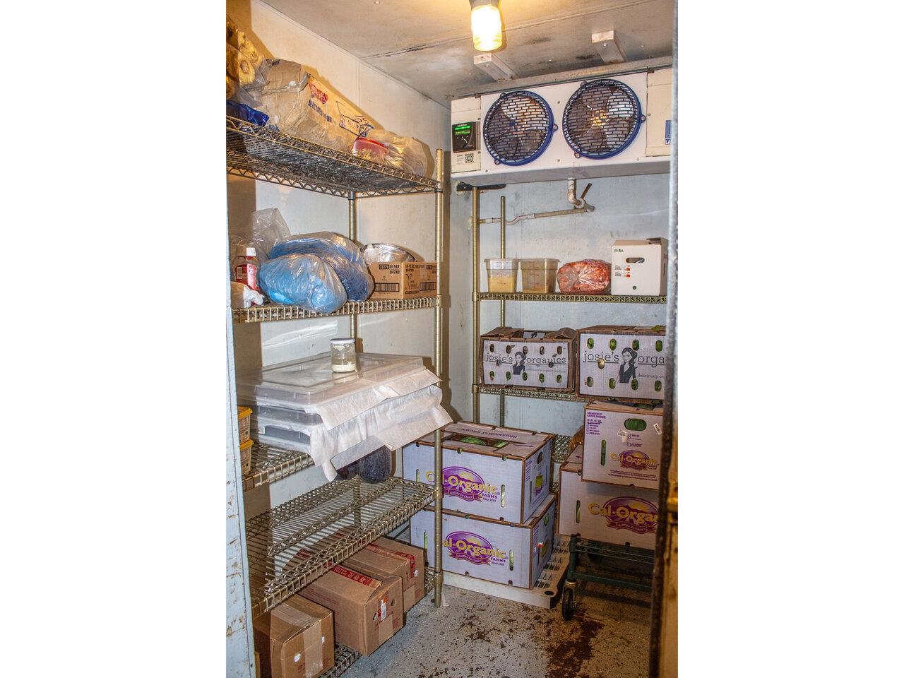 Updated walk-in cooler