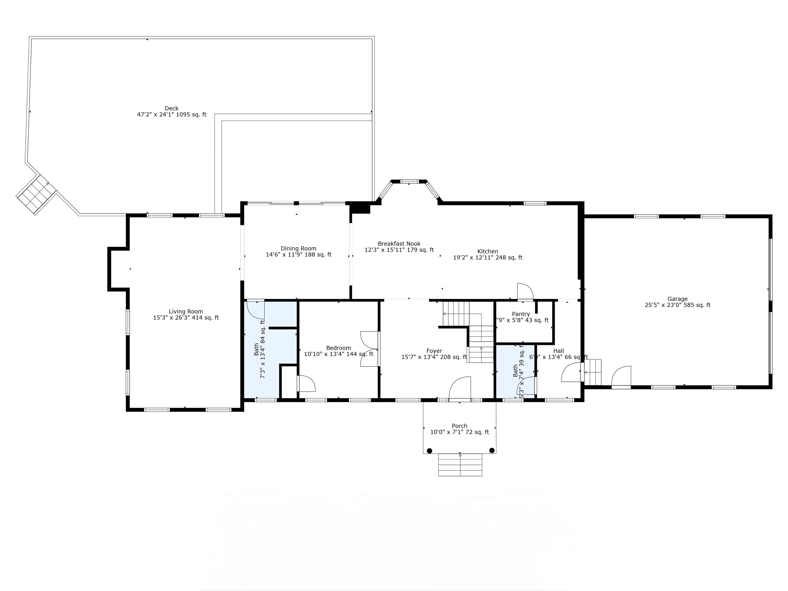 Floorplan - 1st floor