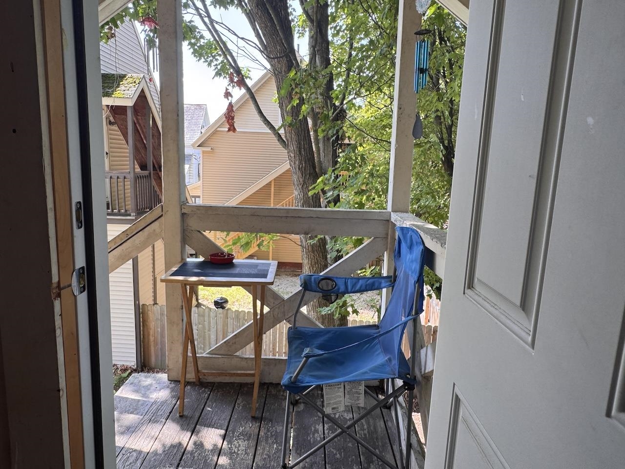 Back Unit Exterior Stairway