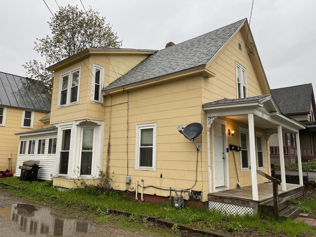 Enclosed And Covered Porch