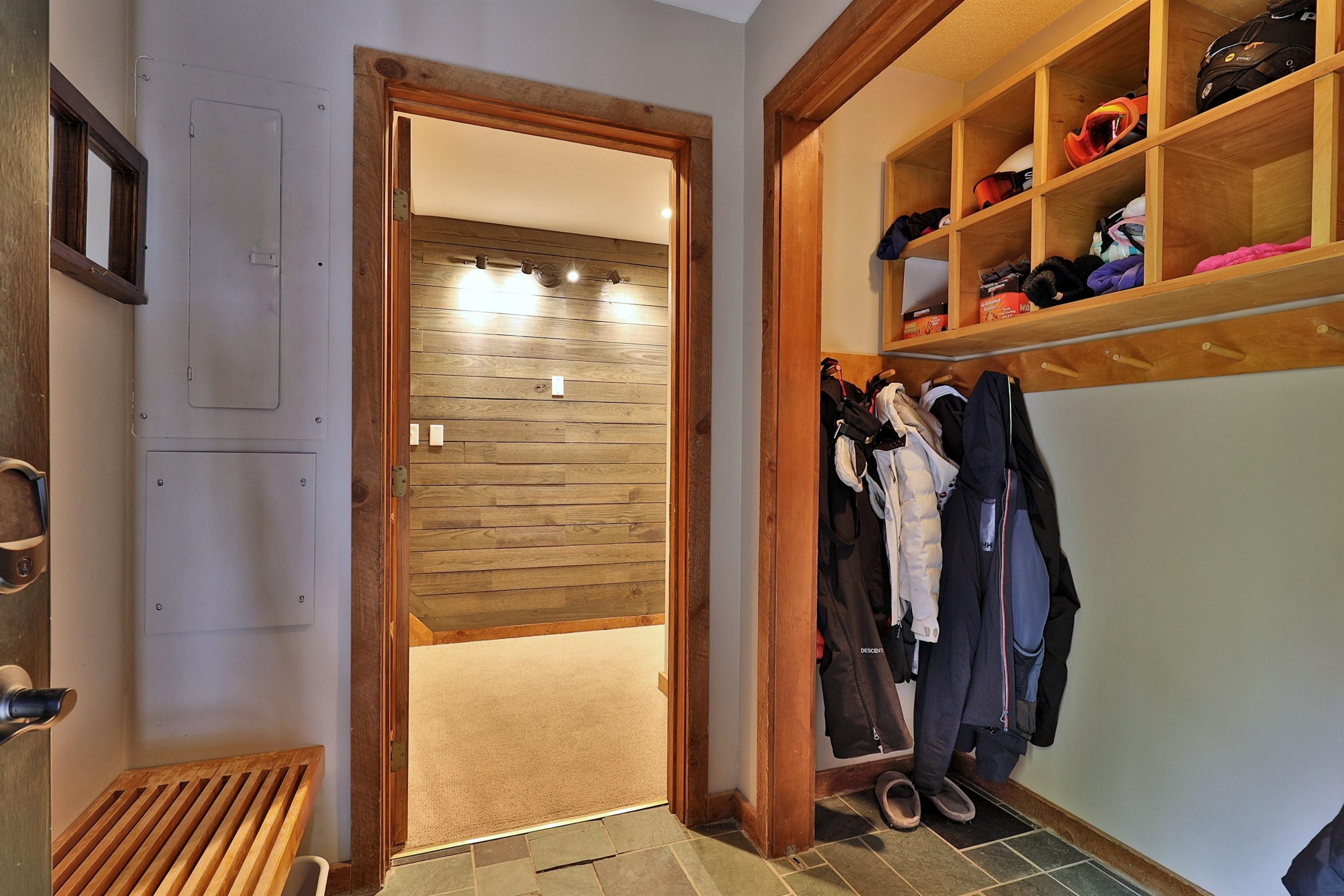 Mudroom with built-ins 23618270