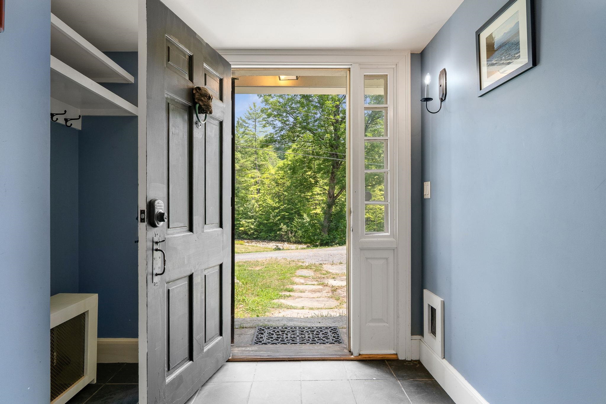 Enjoy the peaceful sounds of the brook from your front door 23714451