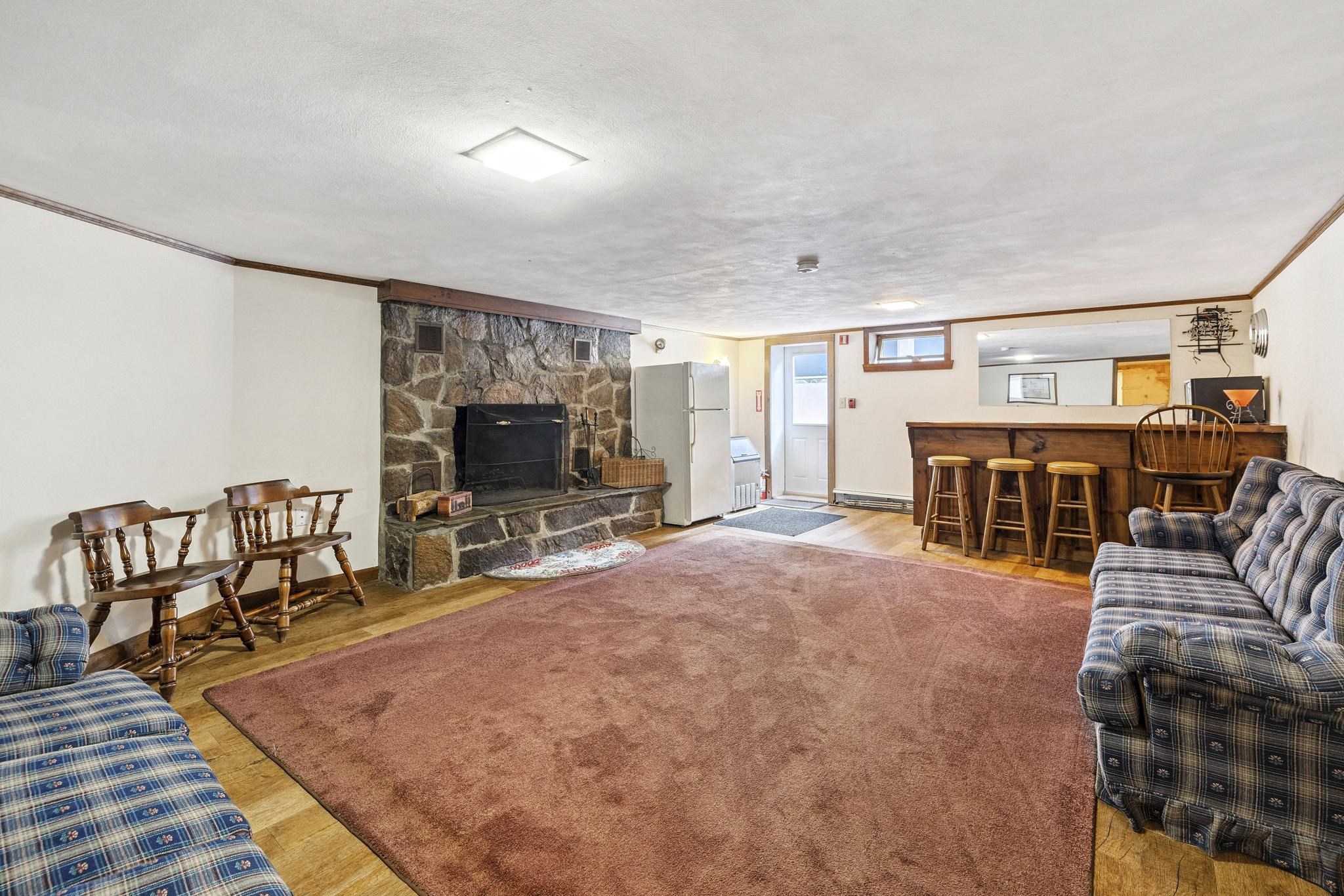 lower level Bar area