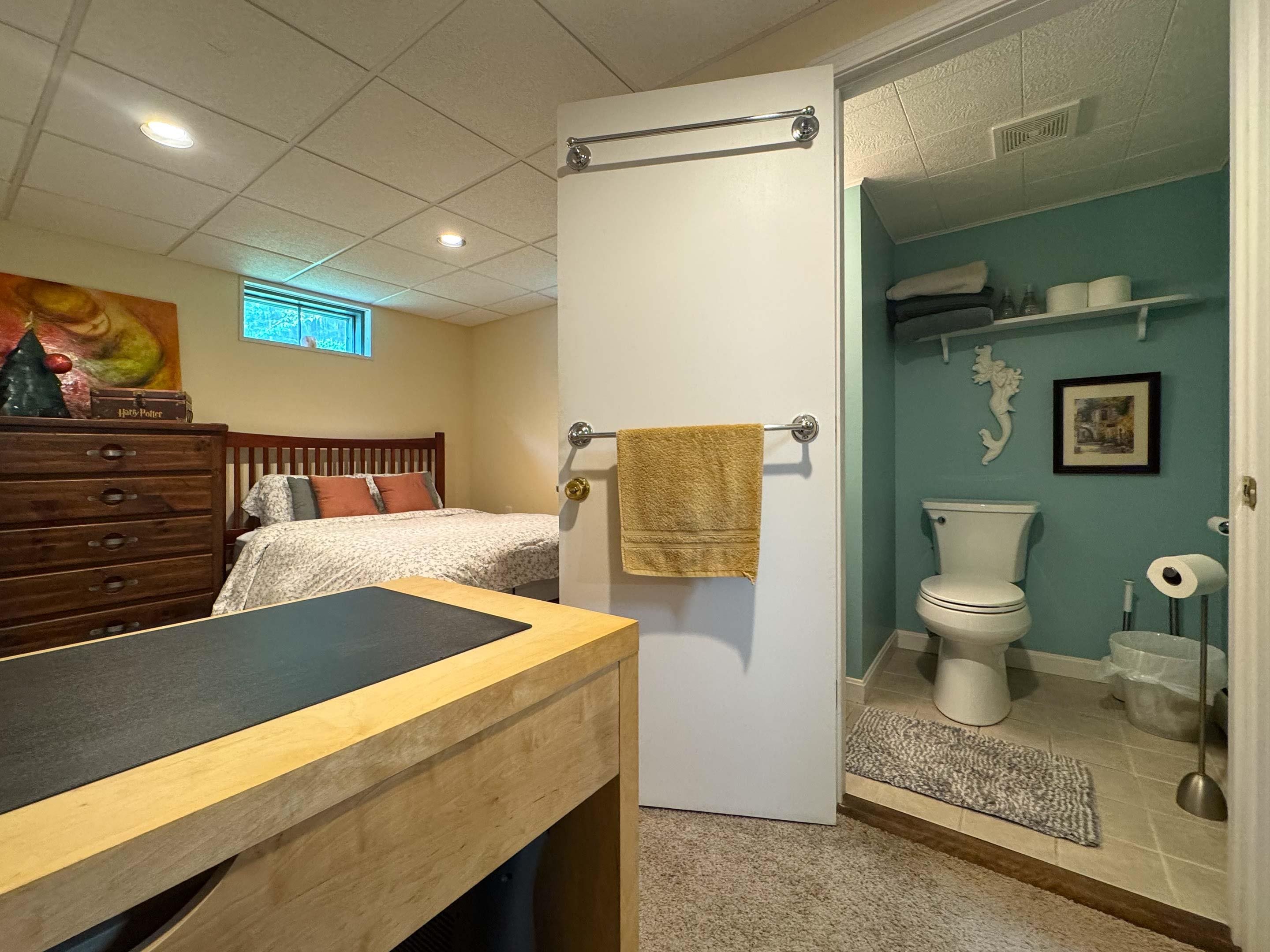 Guest Bedroom and 1/2 Bath