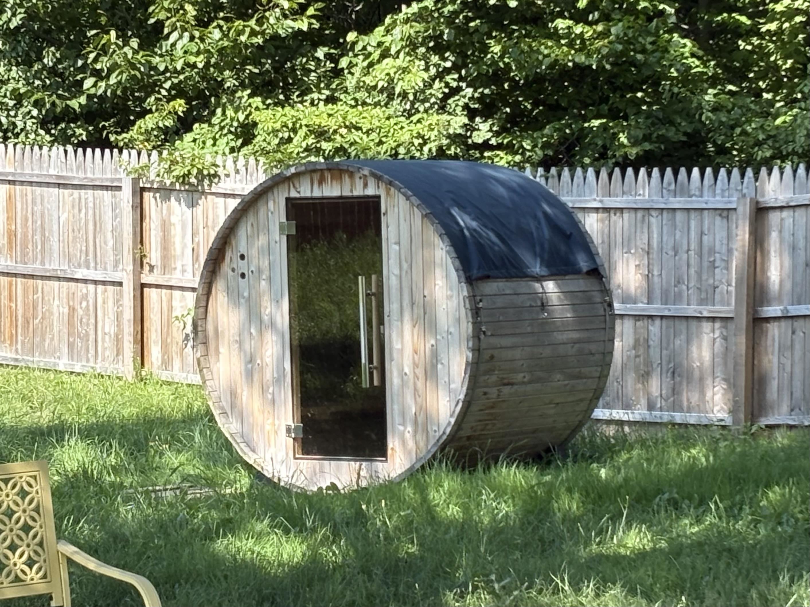 Finnish Wood-Barrel Steam Sauna/2024 23866269