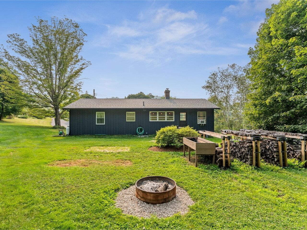 Raised Garden Beds and Firepit