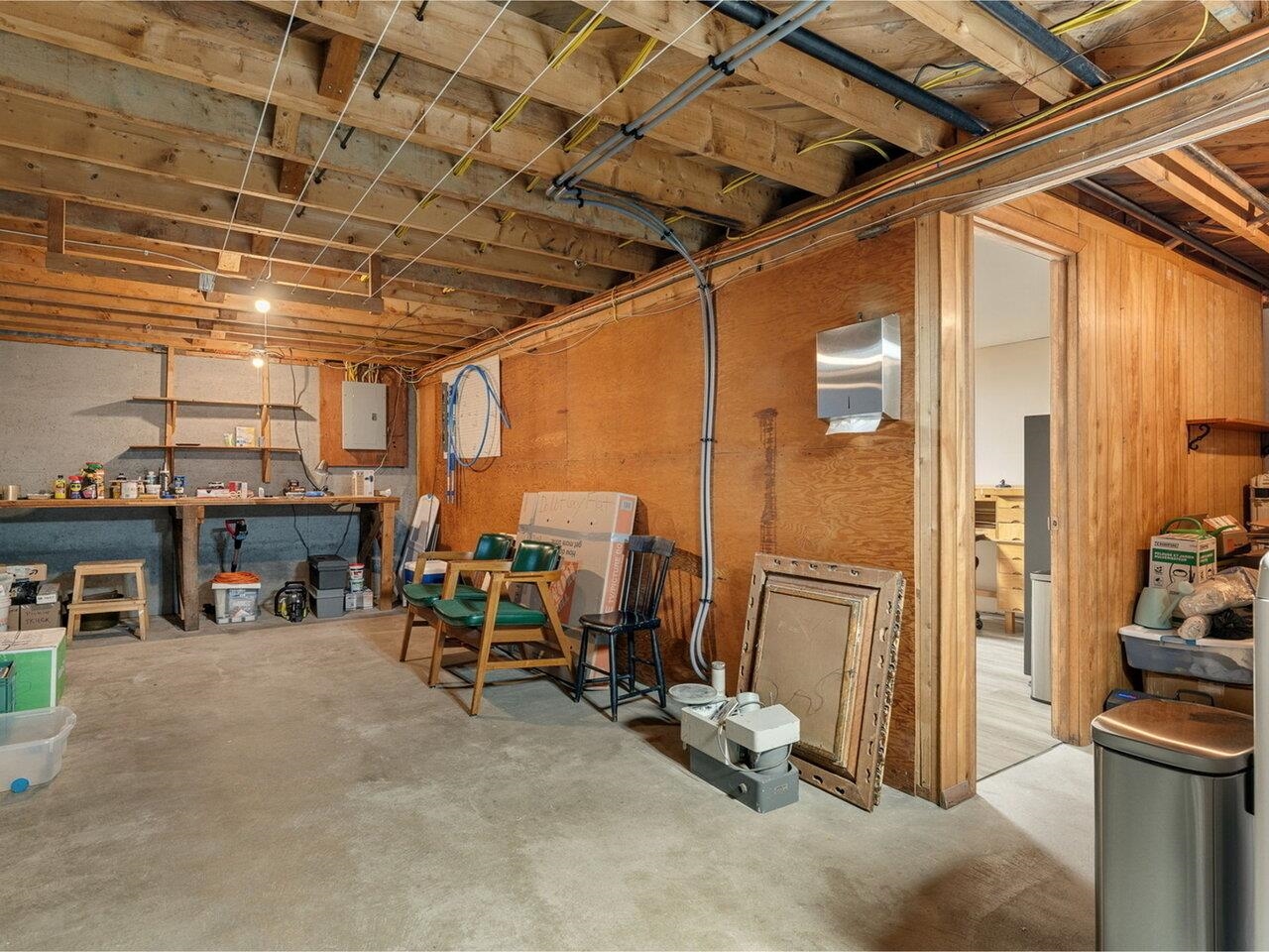 Dry Clean Basement for Storage