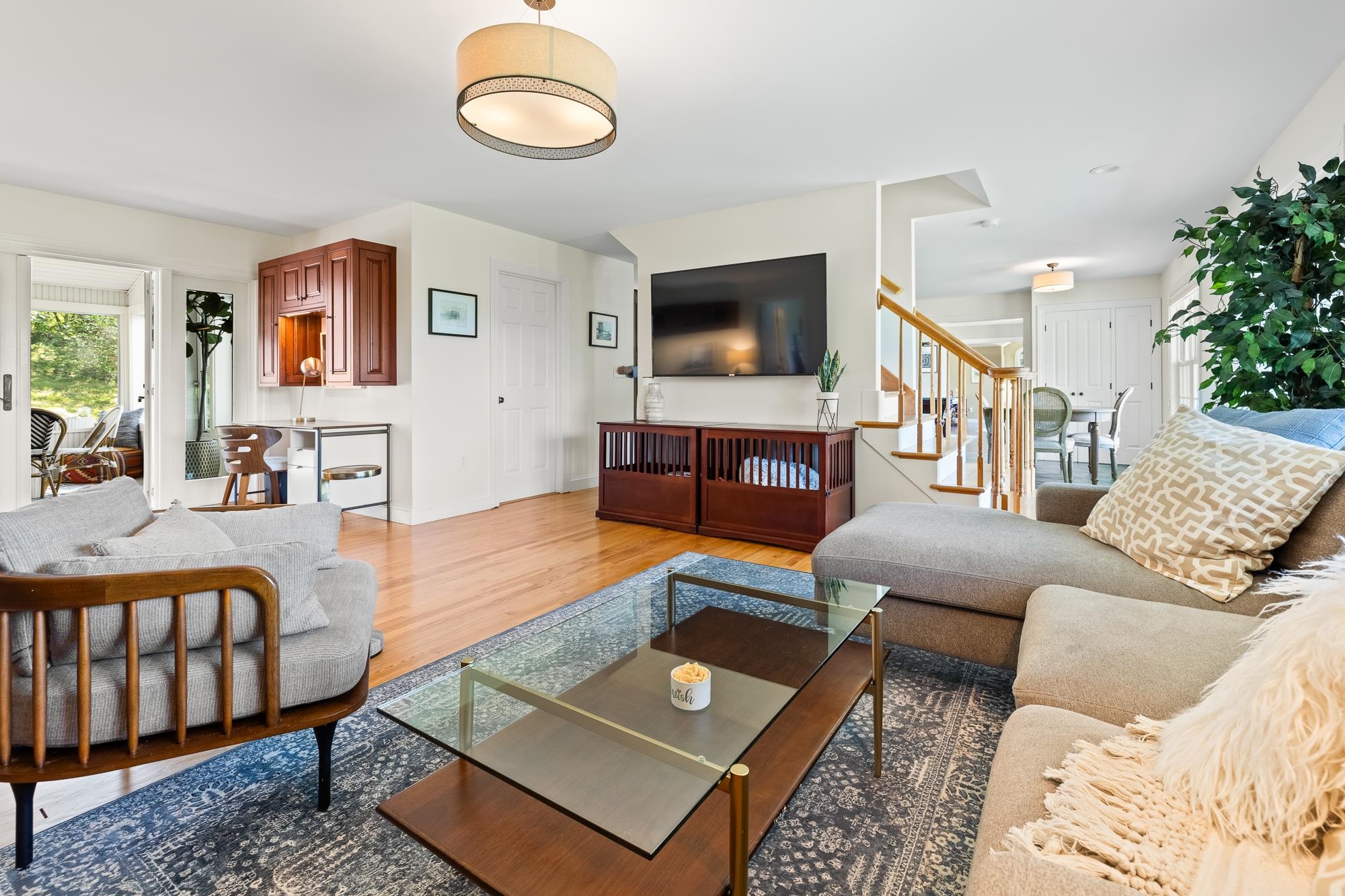 Family Room and office