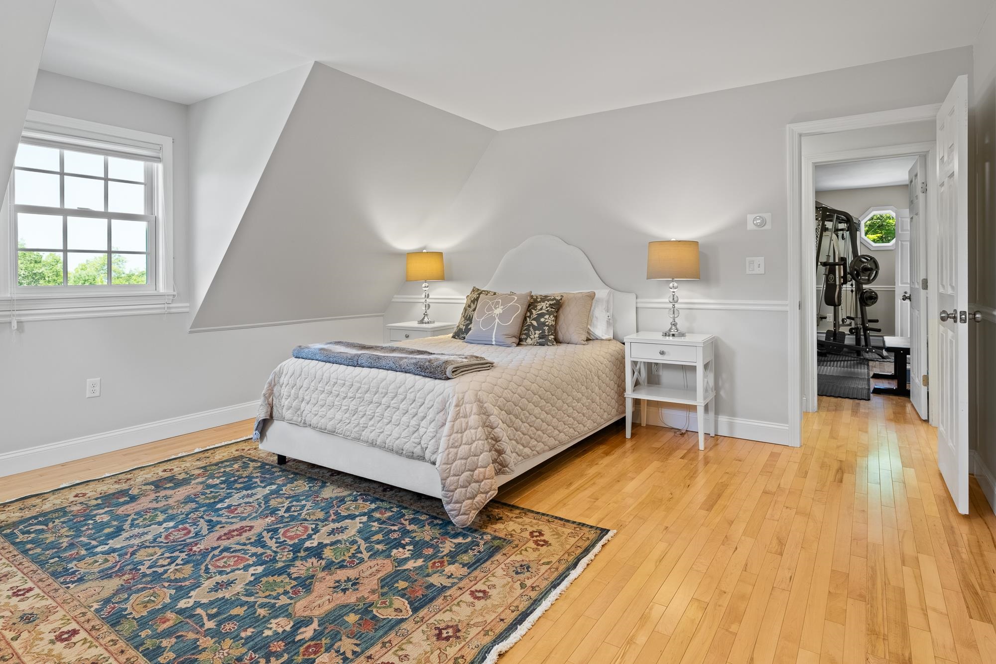 Spacious second floor bedroom