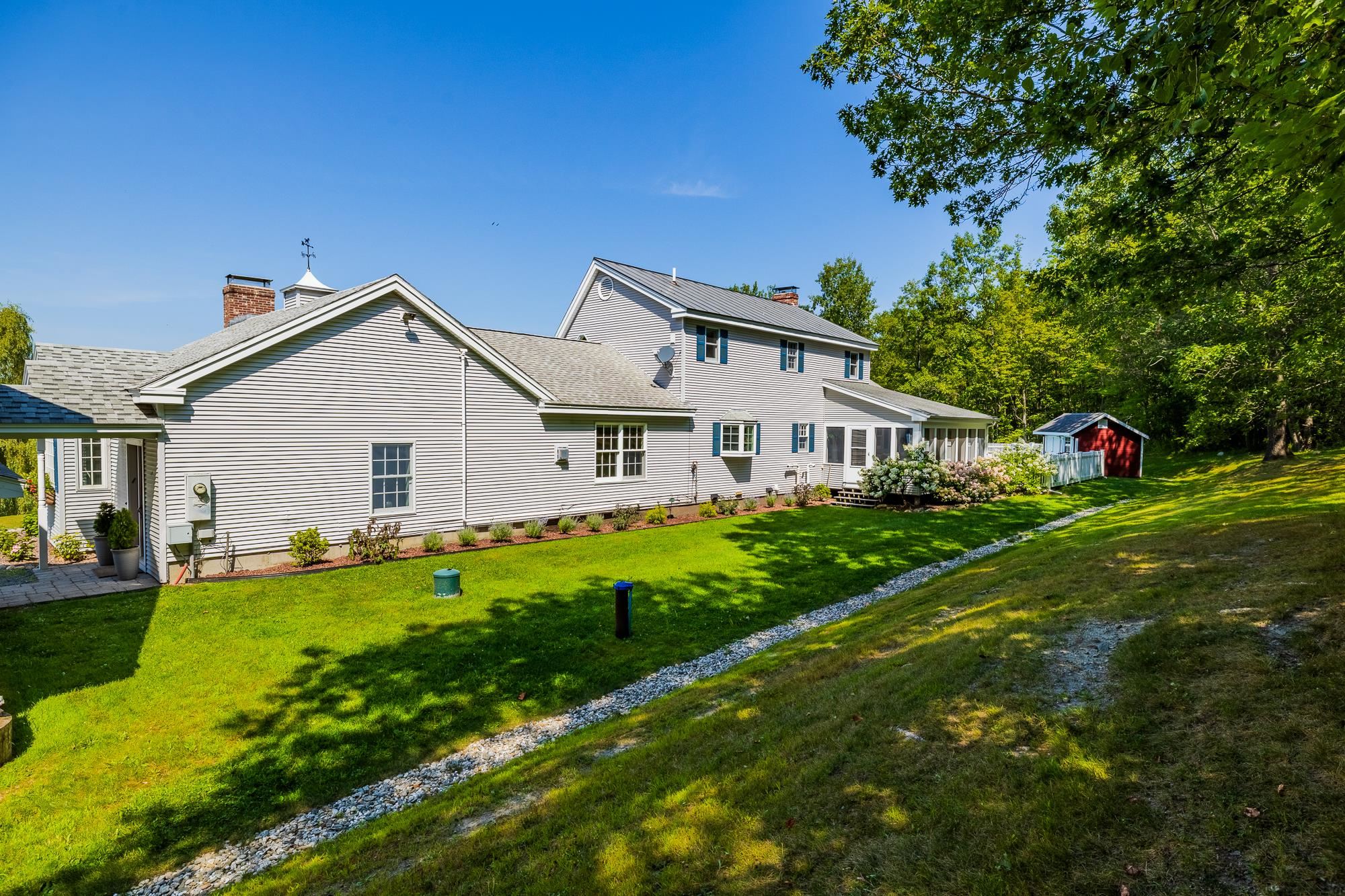House from back yard