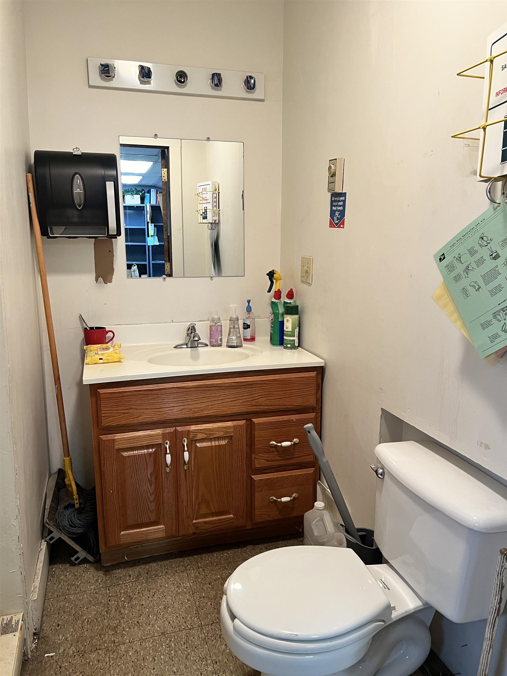 Post Office Bathroom