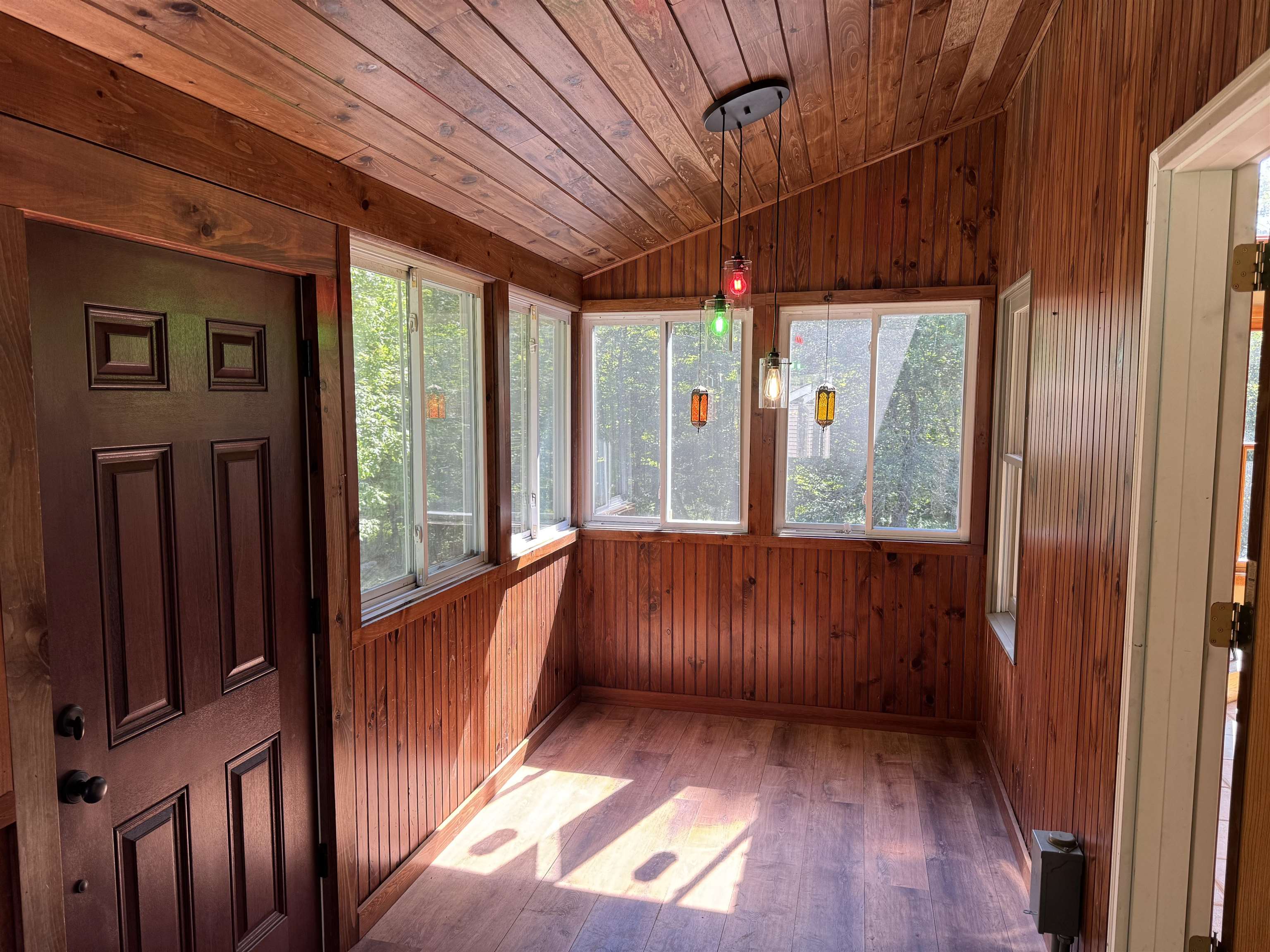 Enclosed front porch