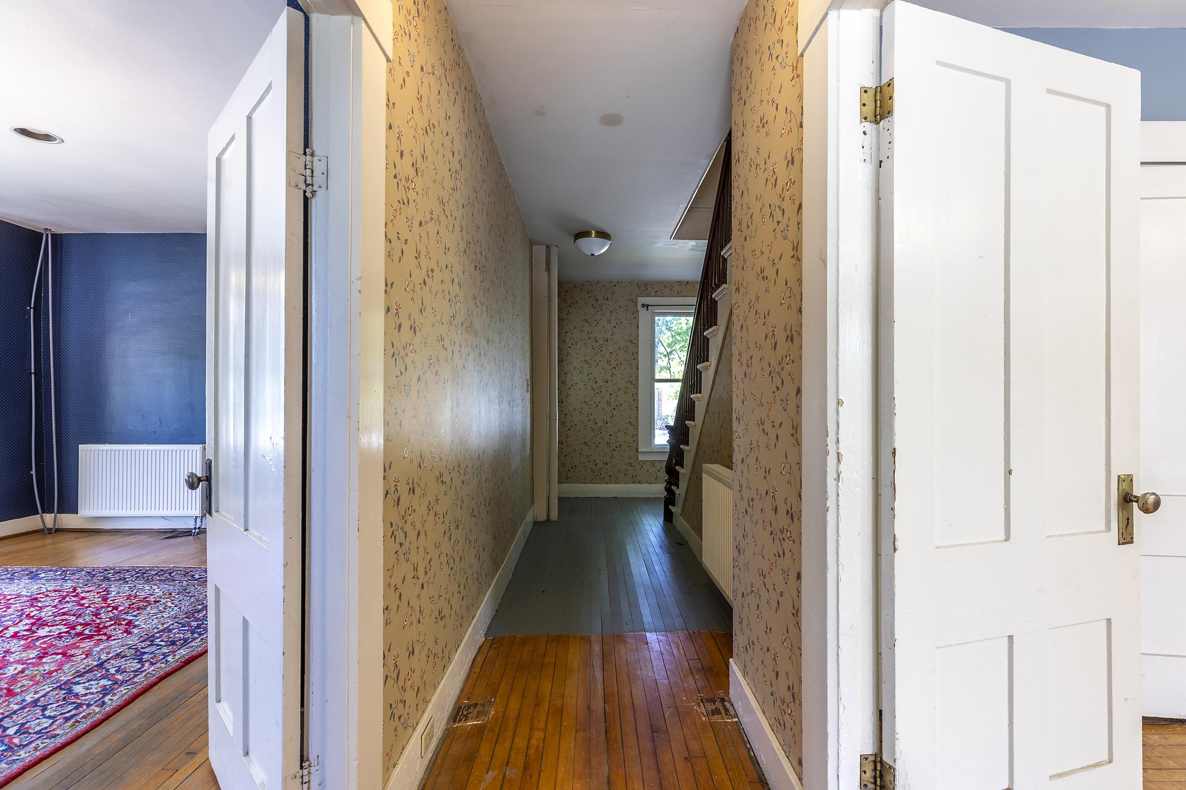 Interior view of main entrance hallway