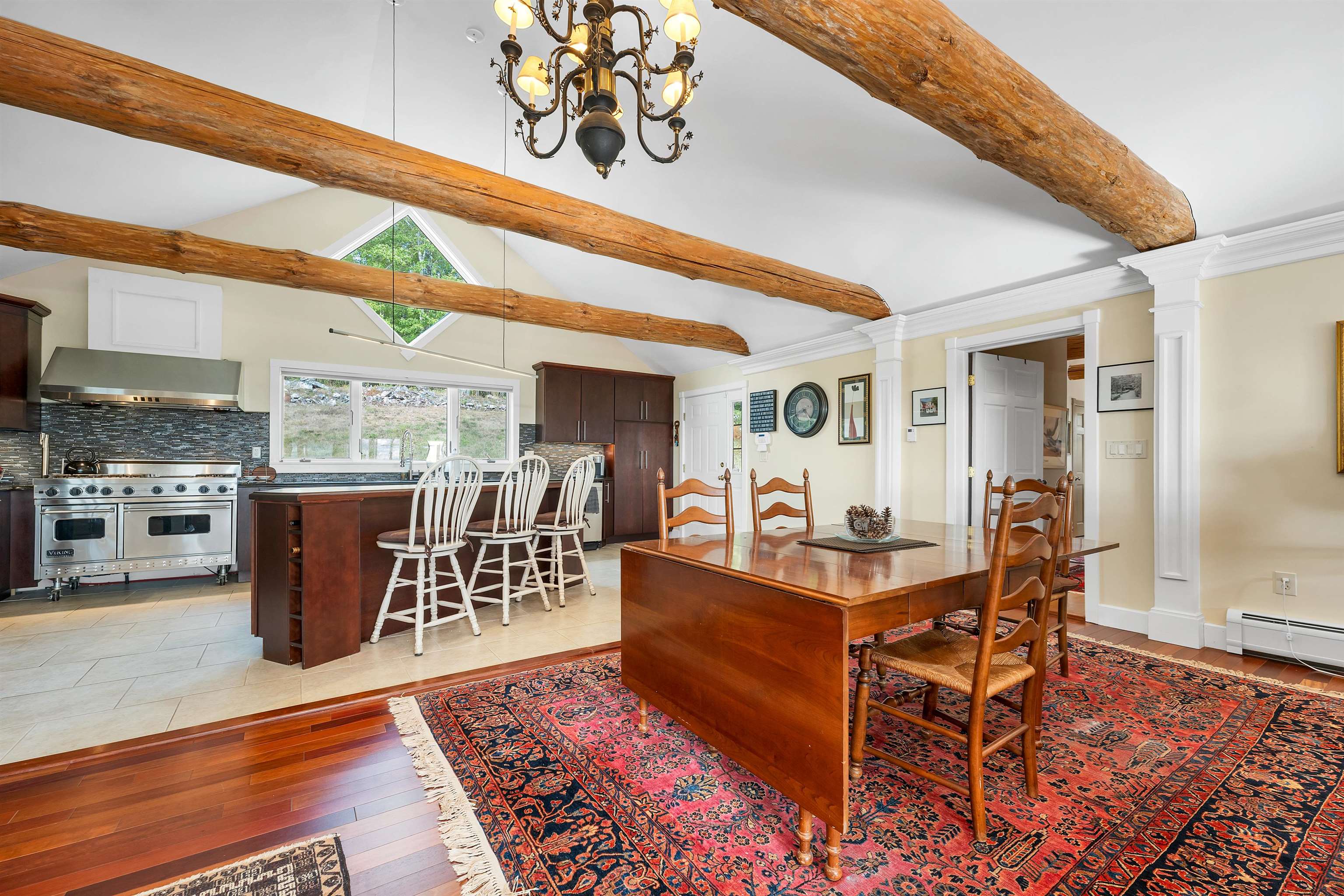 view from living room