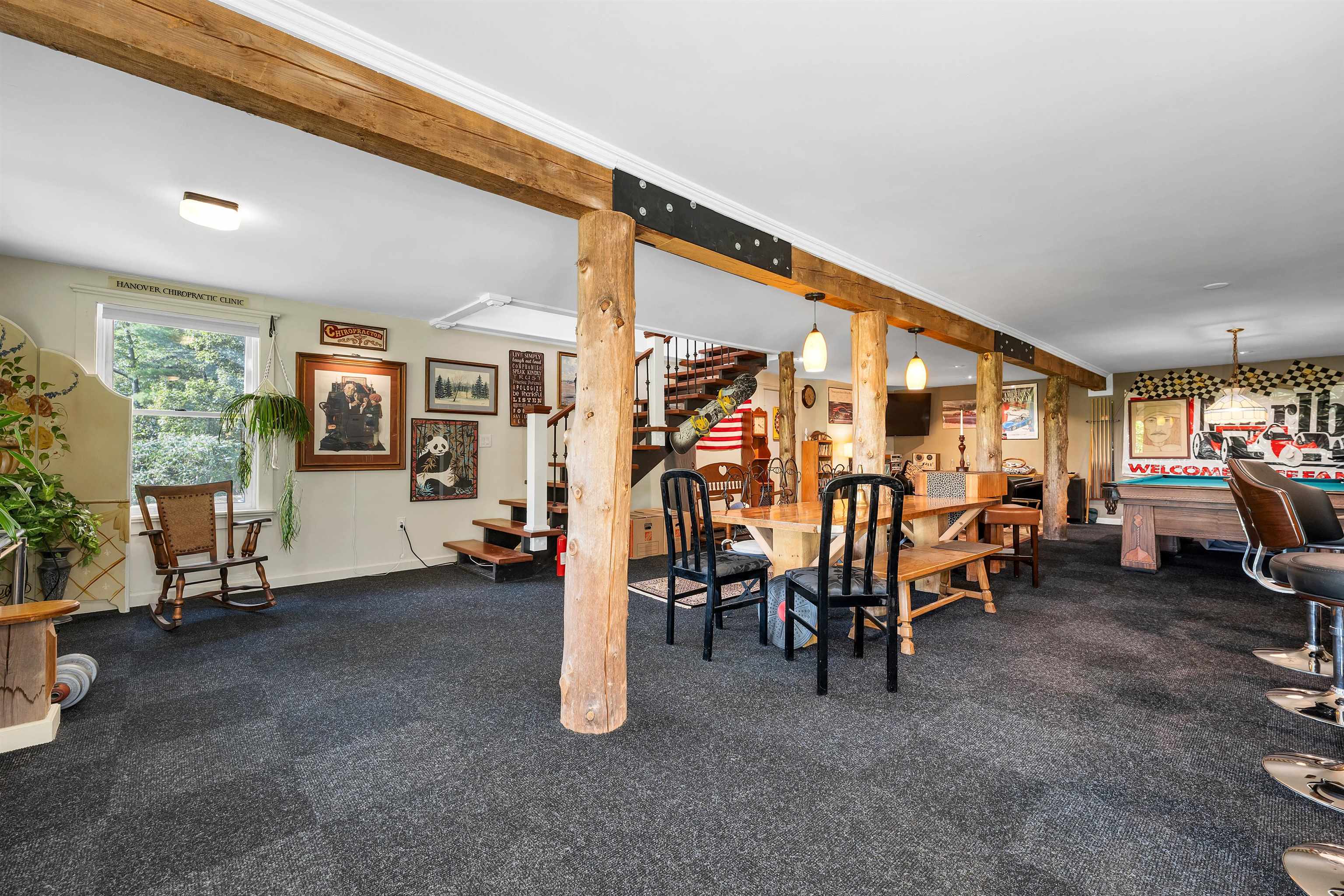 great room at entry level