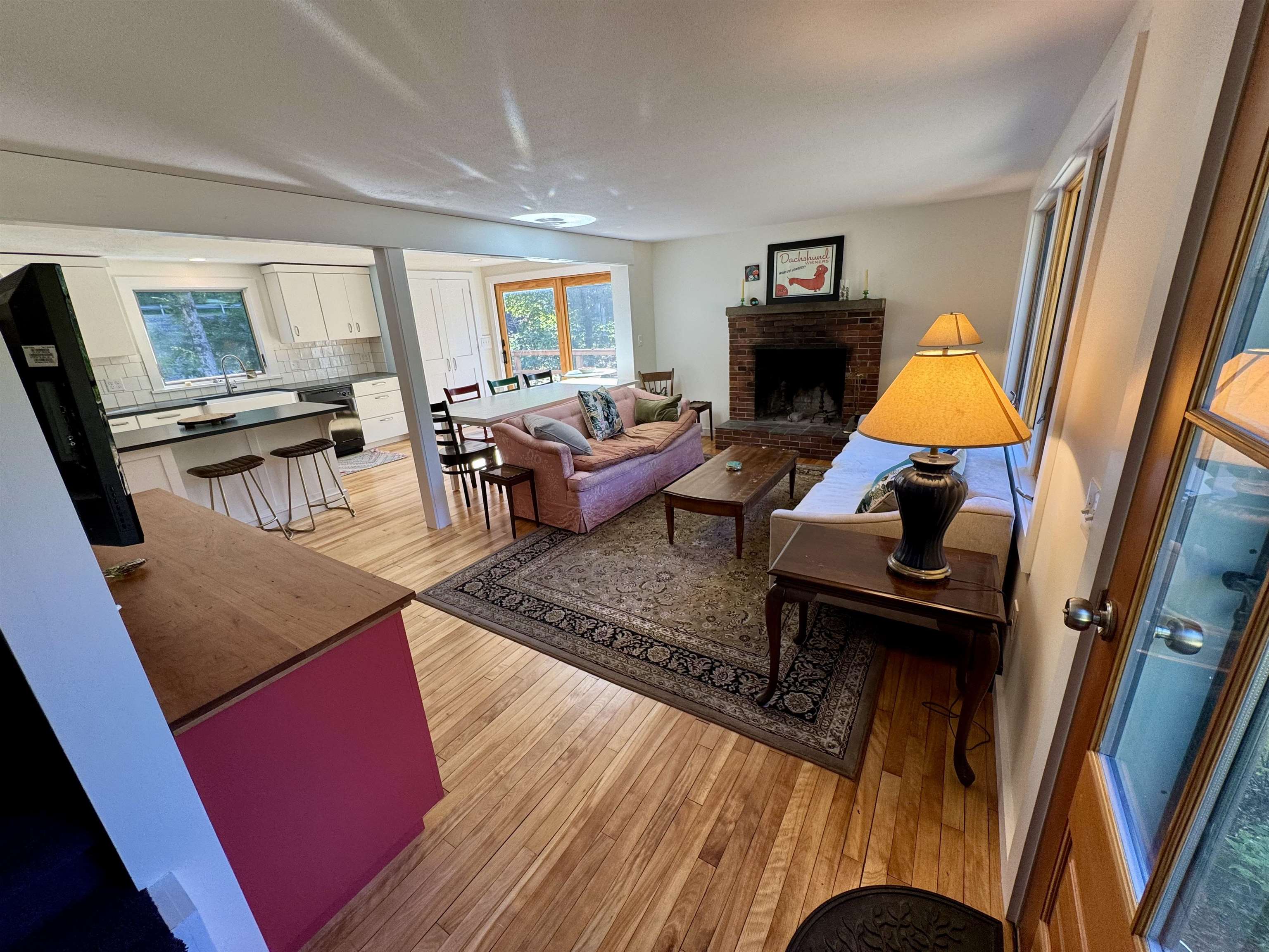 Open Kitchen Dining Living