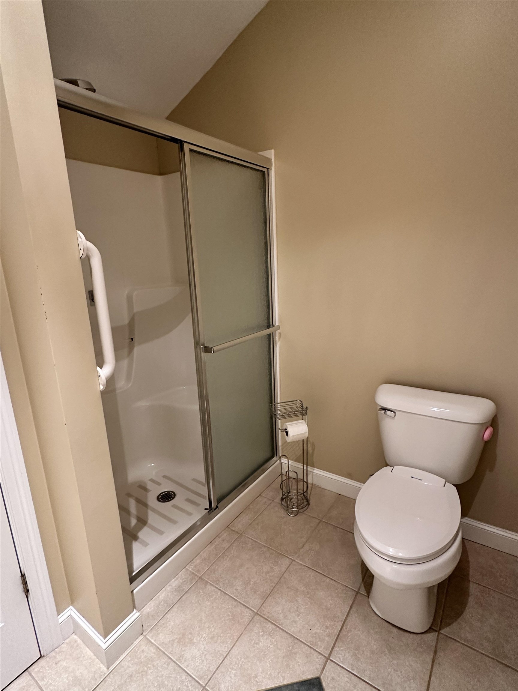 Primary shower and toilet room