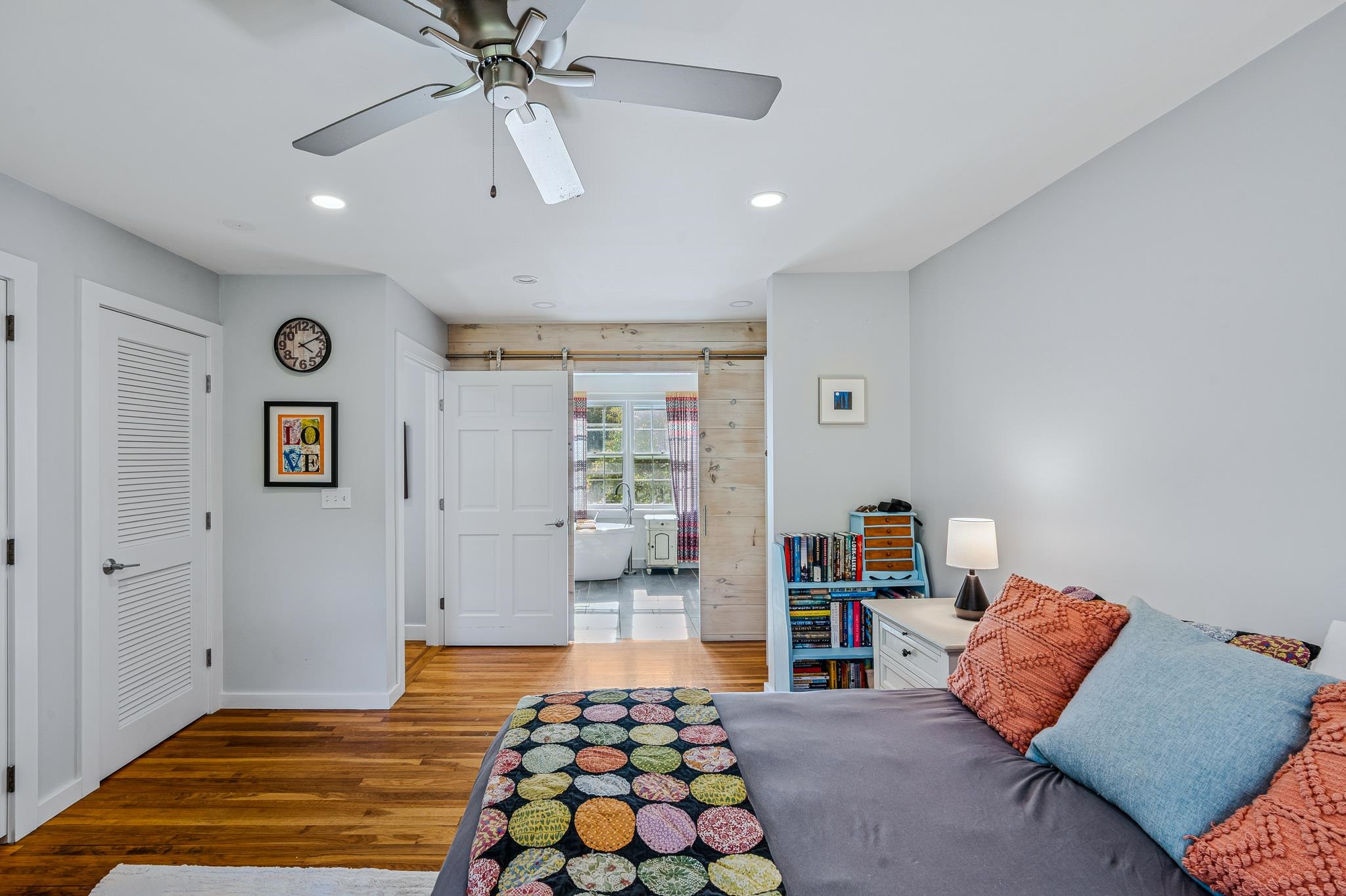 Beautiful Updated Bath Just across the Hall