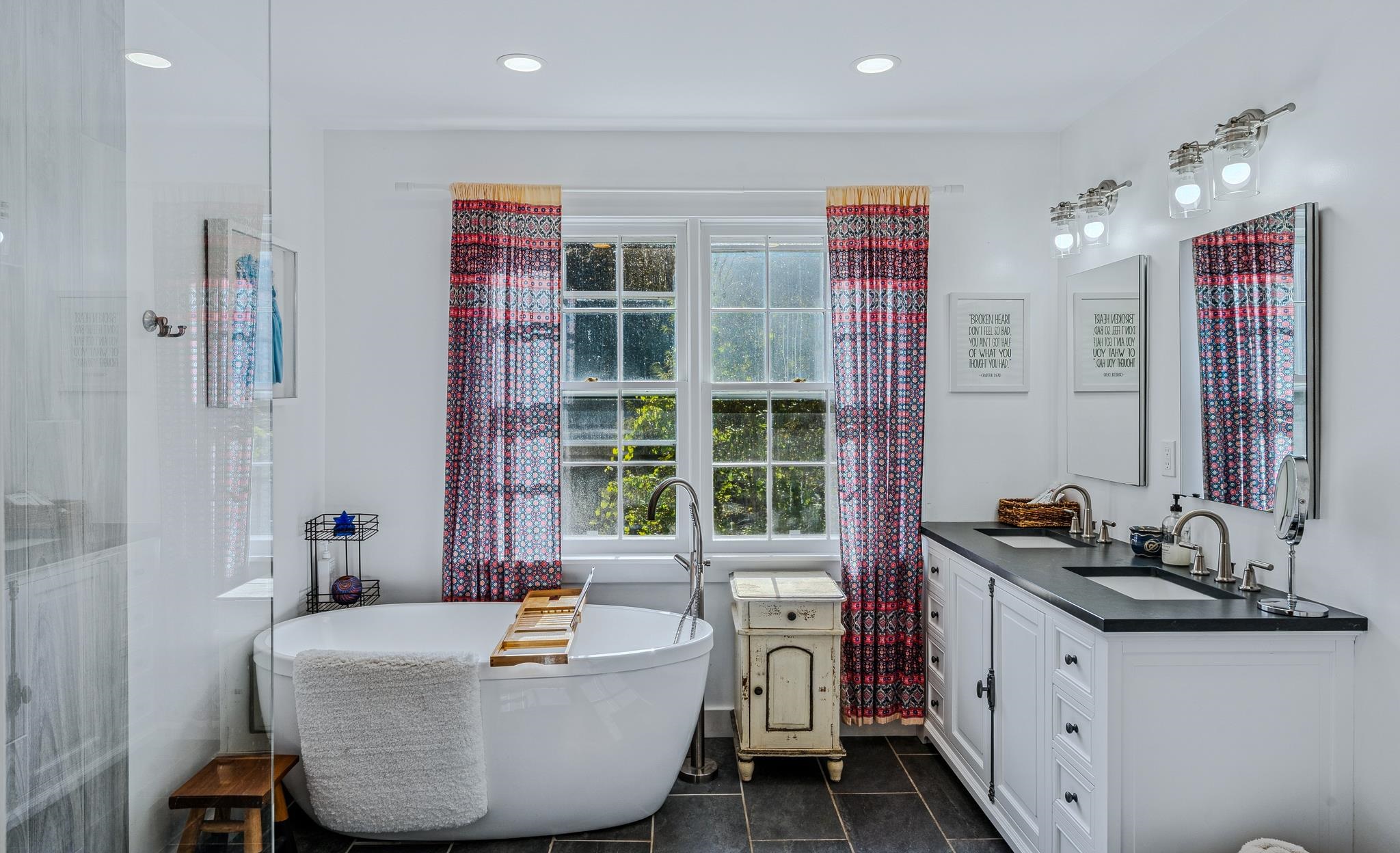 Primary Bath with New Soaking Tub