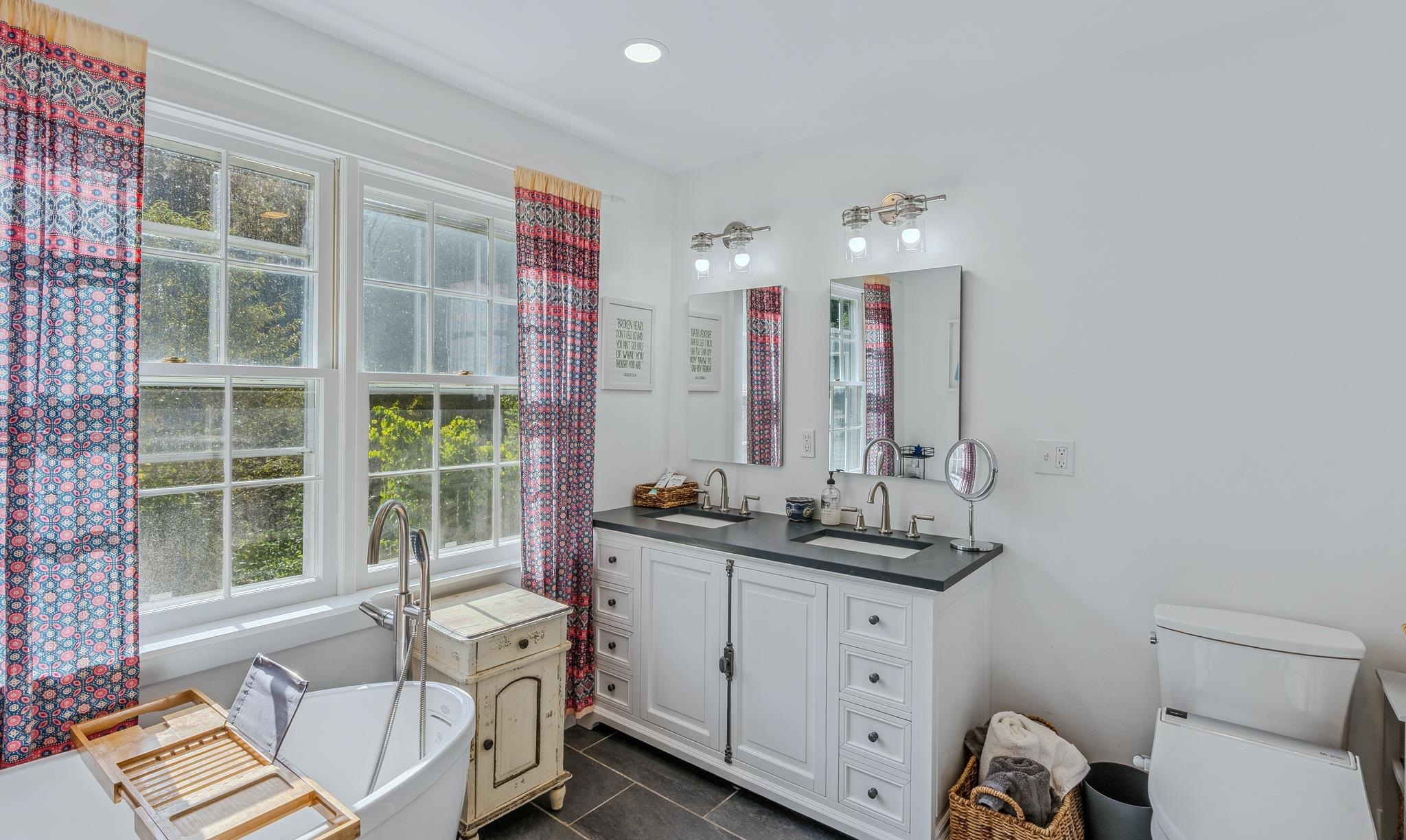 Primary Bath with Two sinks
