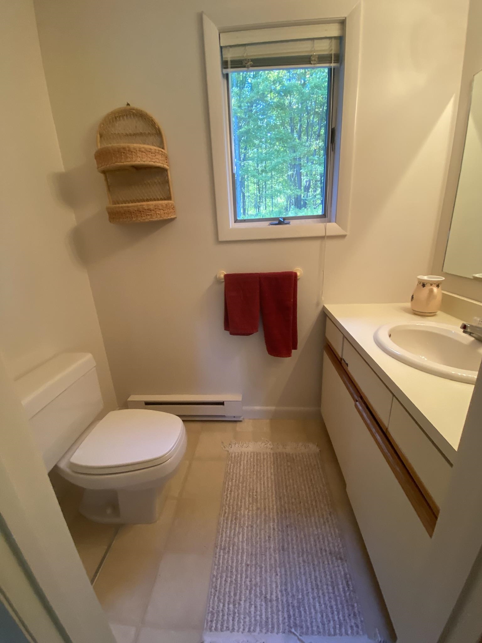 Half Bath Main level by Kitchen