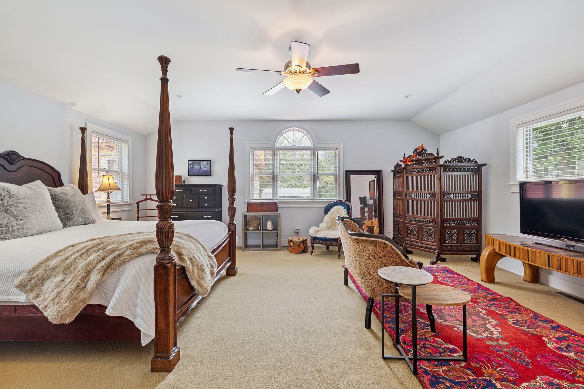 Primary bedroom in owners