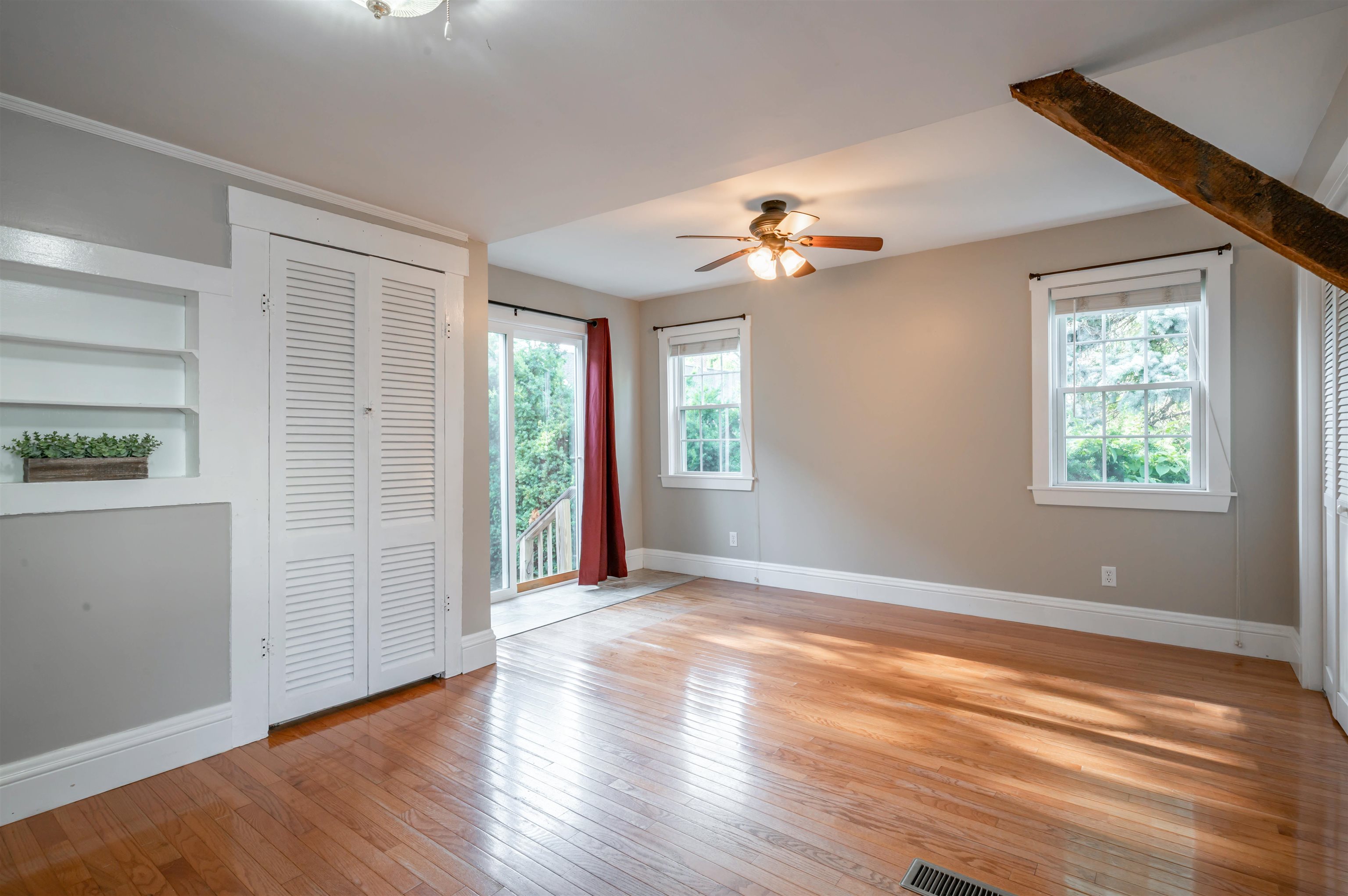 1st Floor Bedroom with slider to Patio!