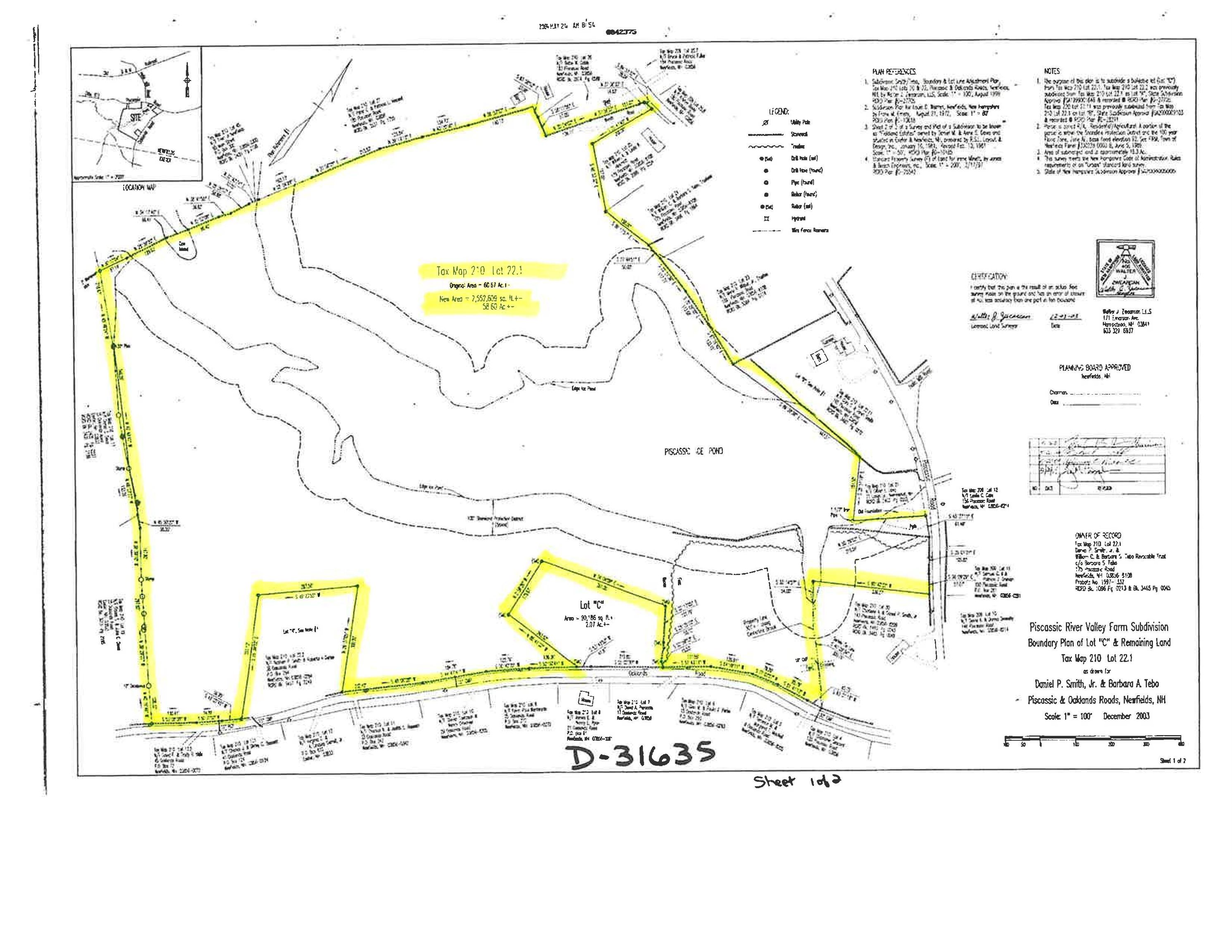 00 Piscassic & Oaklands Rd, Newfields, NH 03856