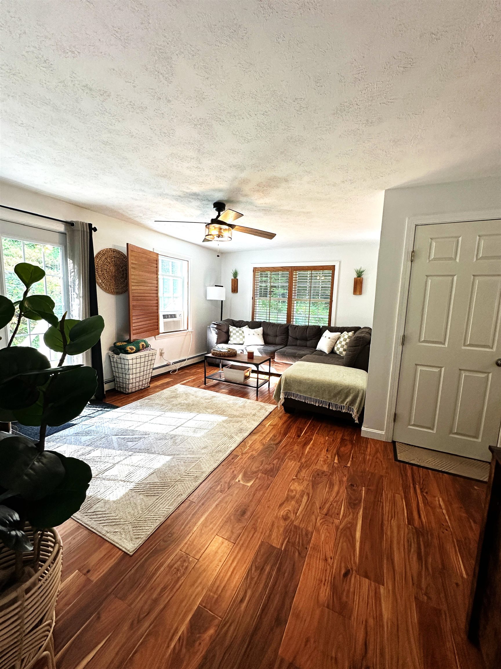 Living room view from hall