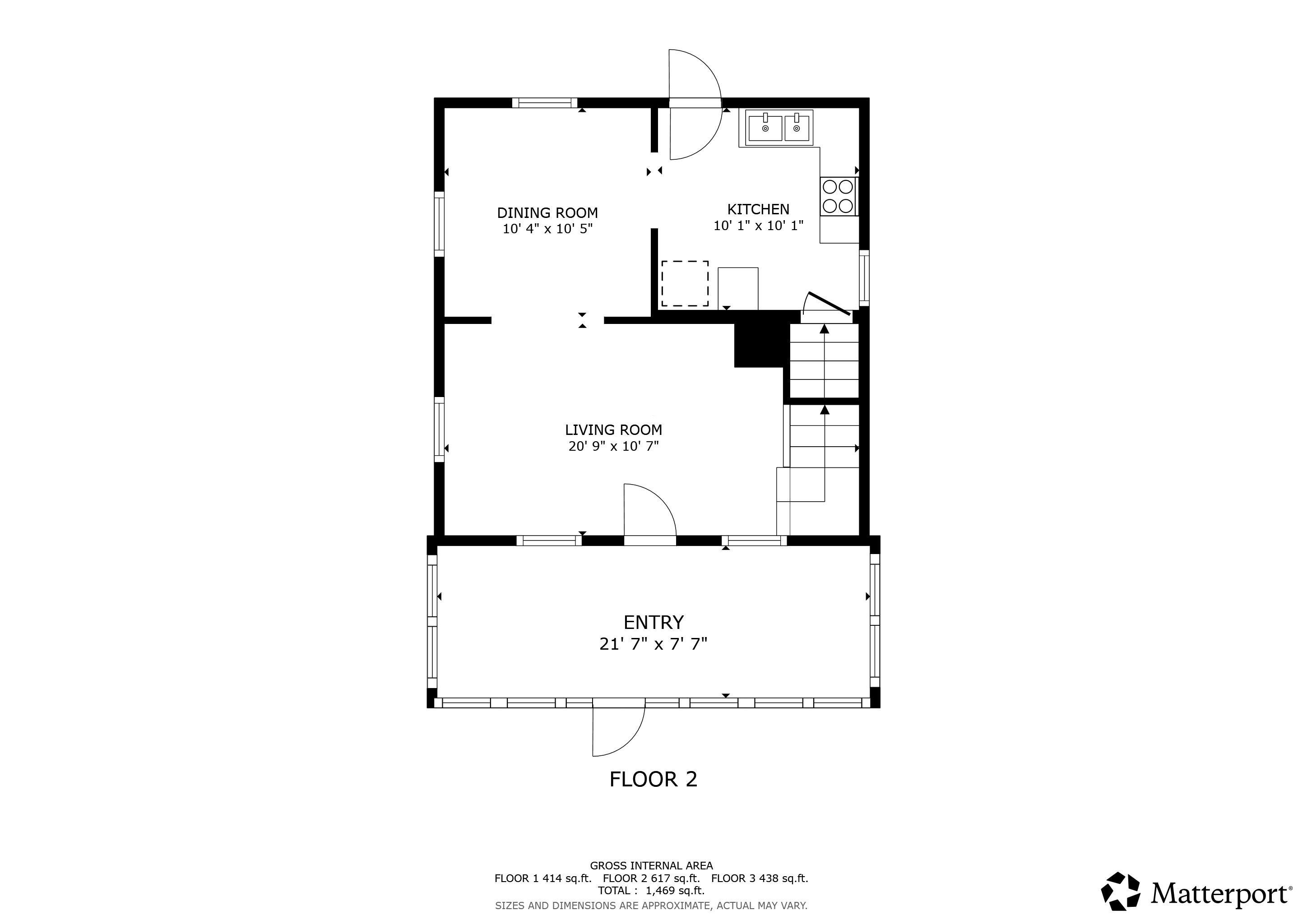1st level floor plan