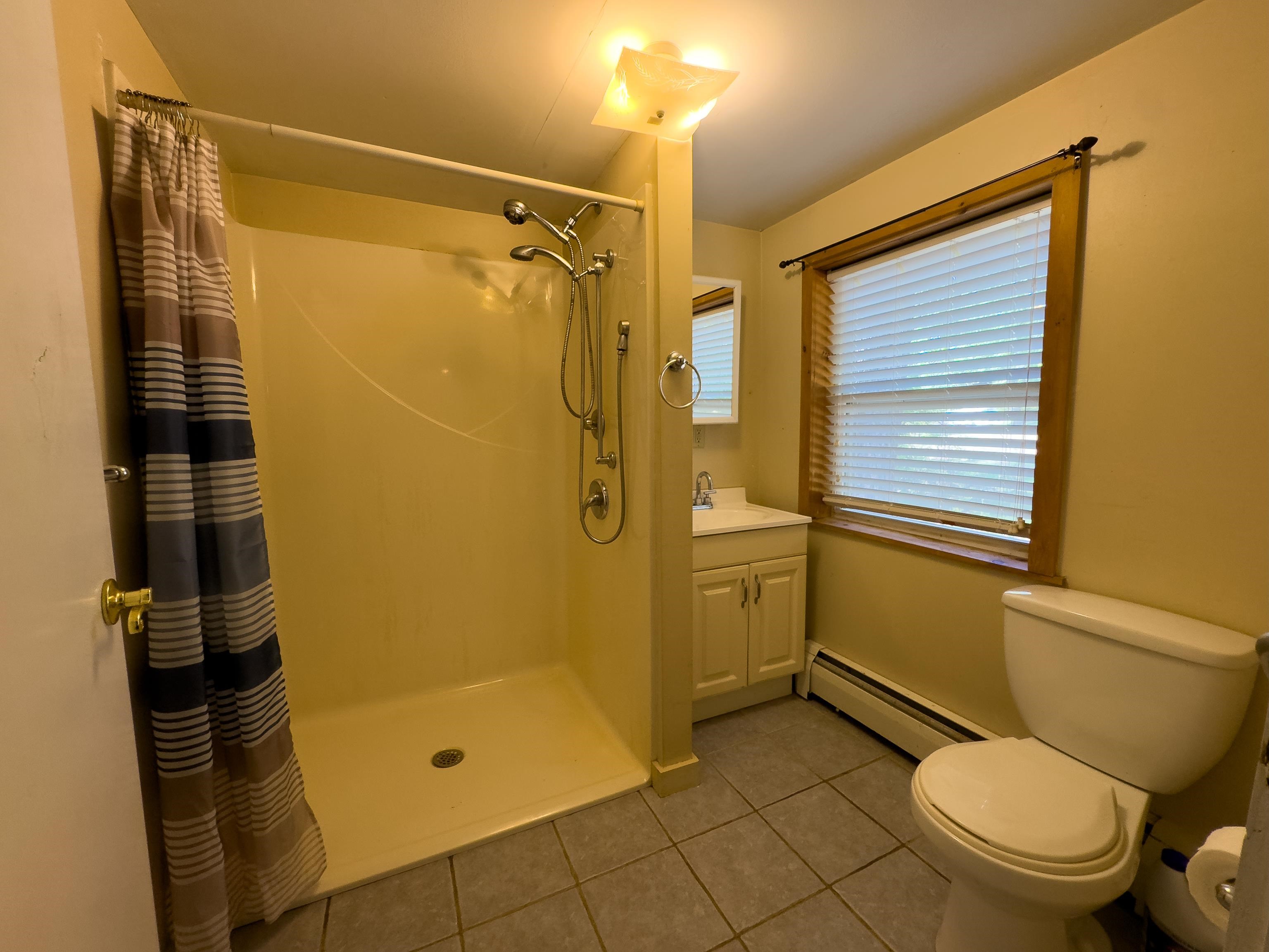 1st floor 3/4 bathroom