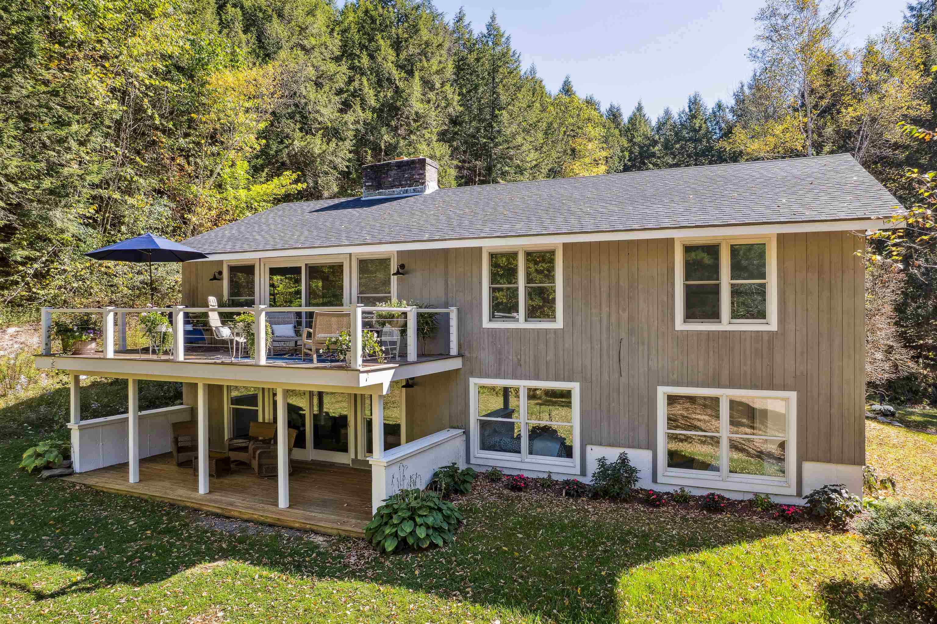 Deck and Patio to take in Westerly View and Sunsets