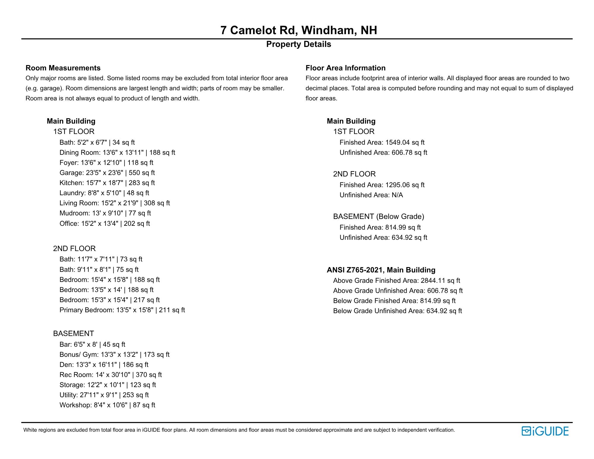 Homes for sale in Windham, NH | 7 Camelot Rd, Windham, NH 03087 | MLS# 5064616