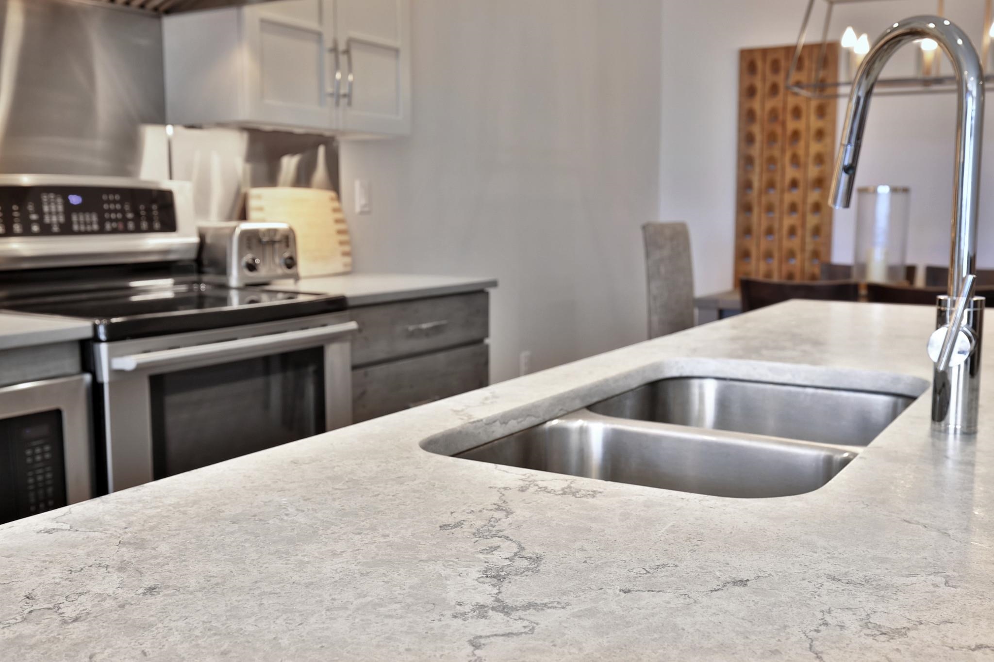 Induction range and quartz countertops 24245774