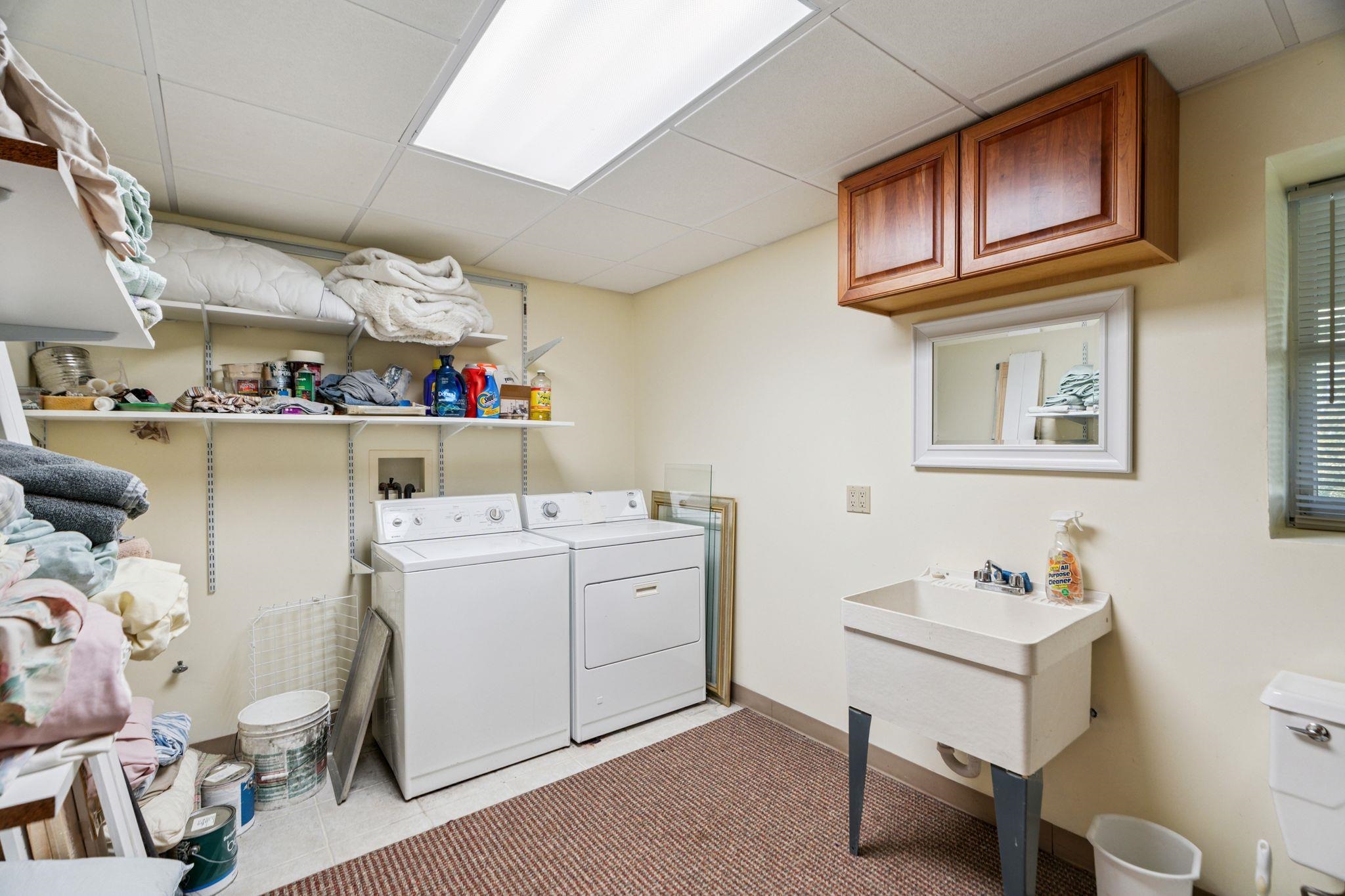 3/4 bath and laundry in basement 24193639