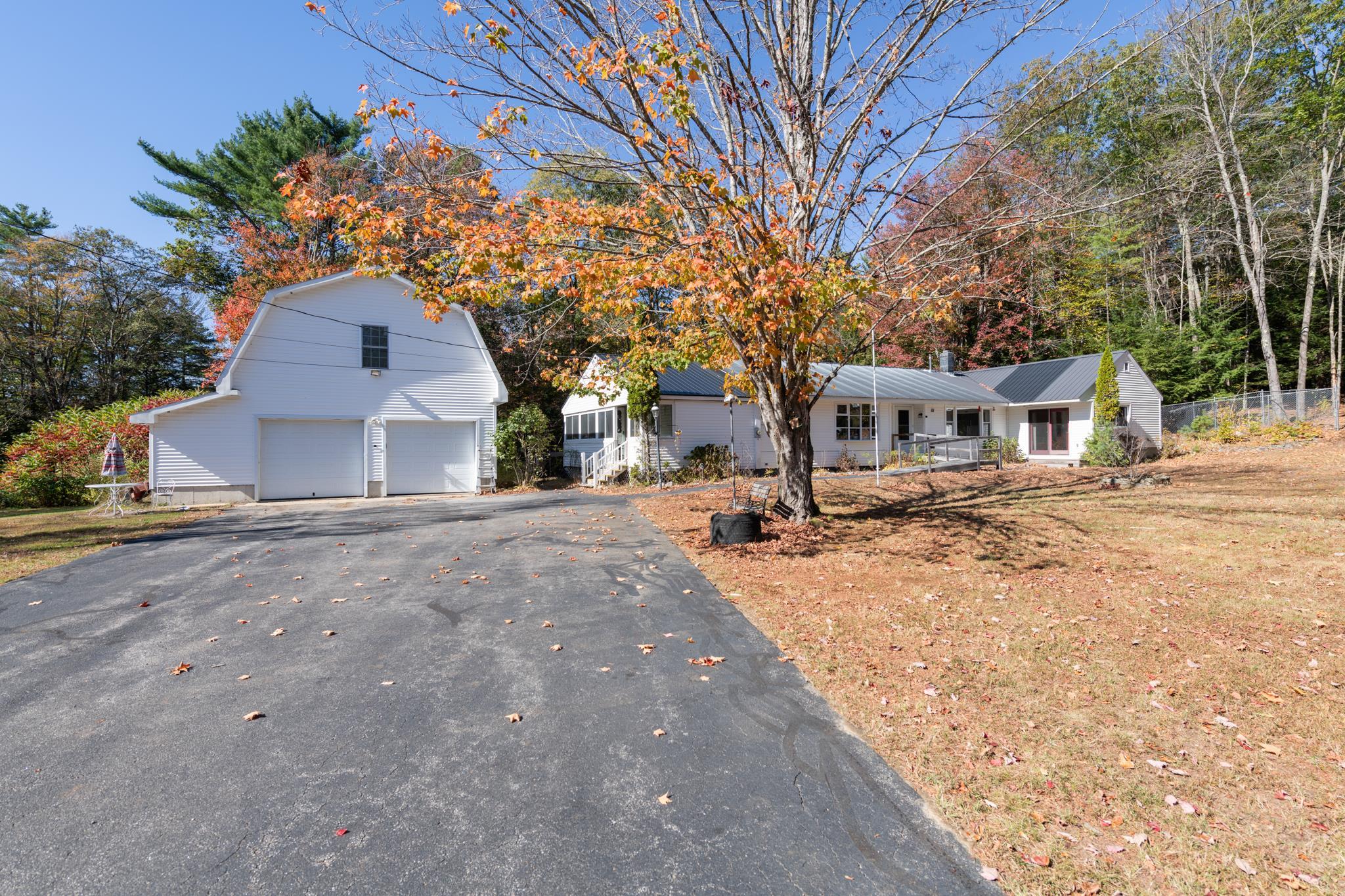 Enjoy a paved driveway