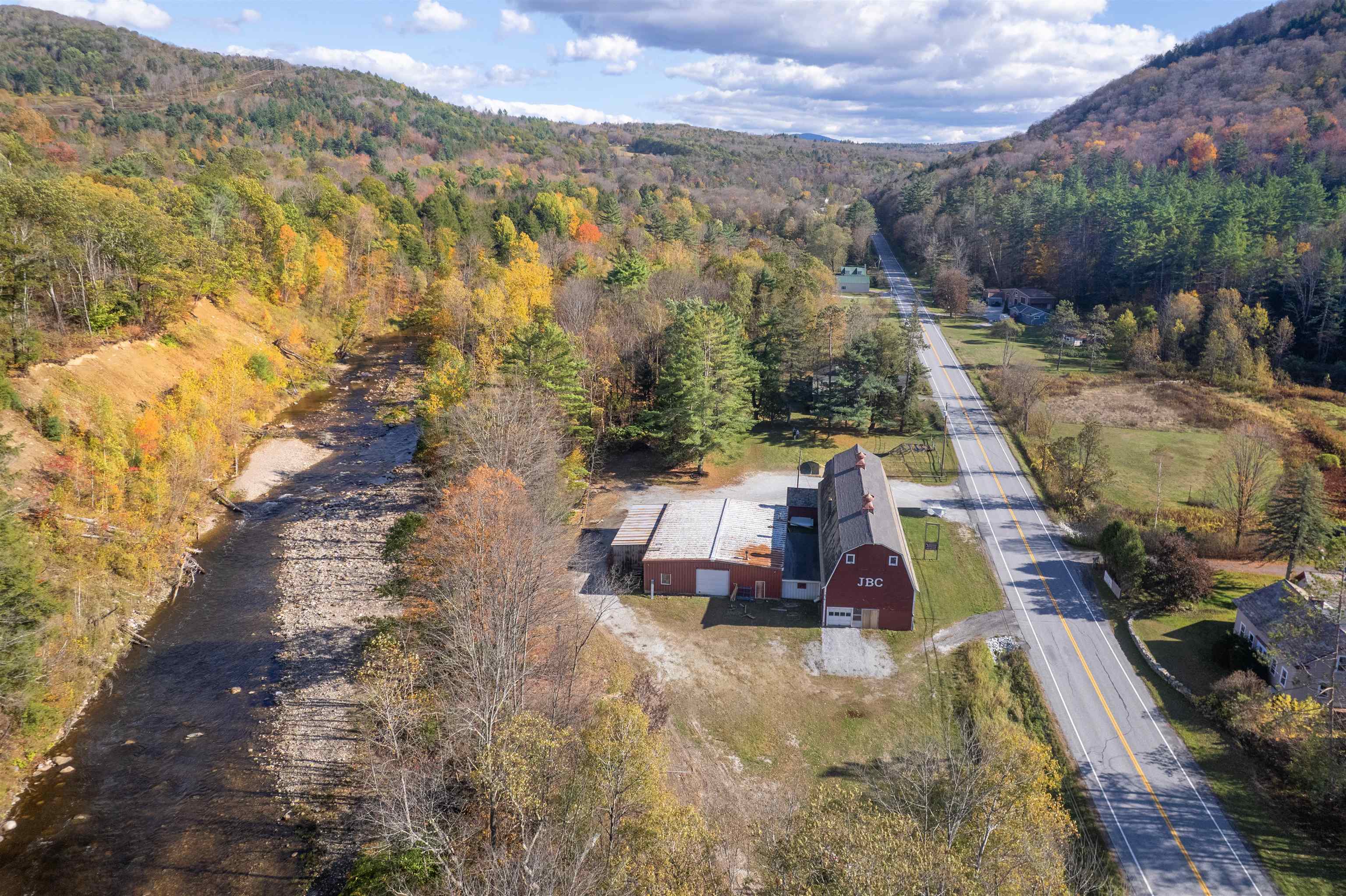 Aerial photo of property